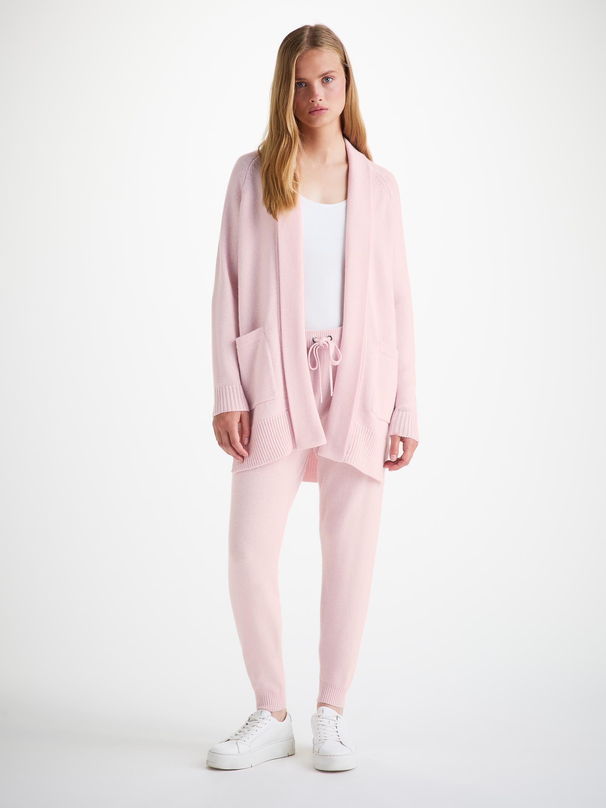 Women s Cardigan Nina Cashmere Ice Pink