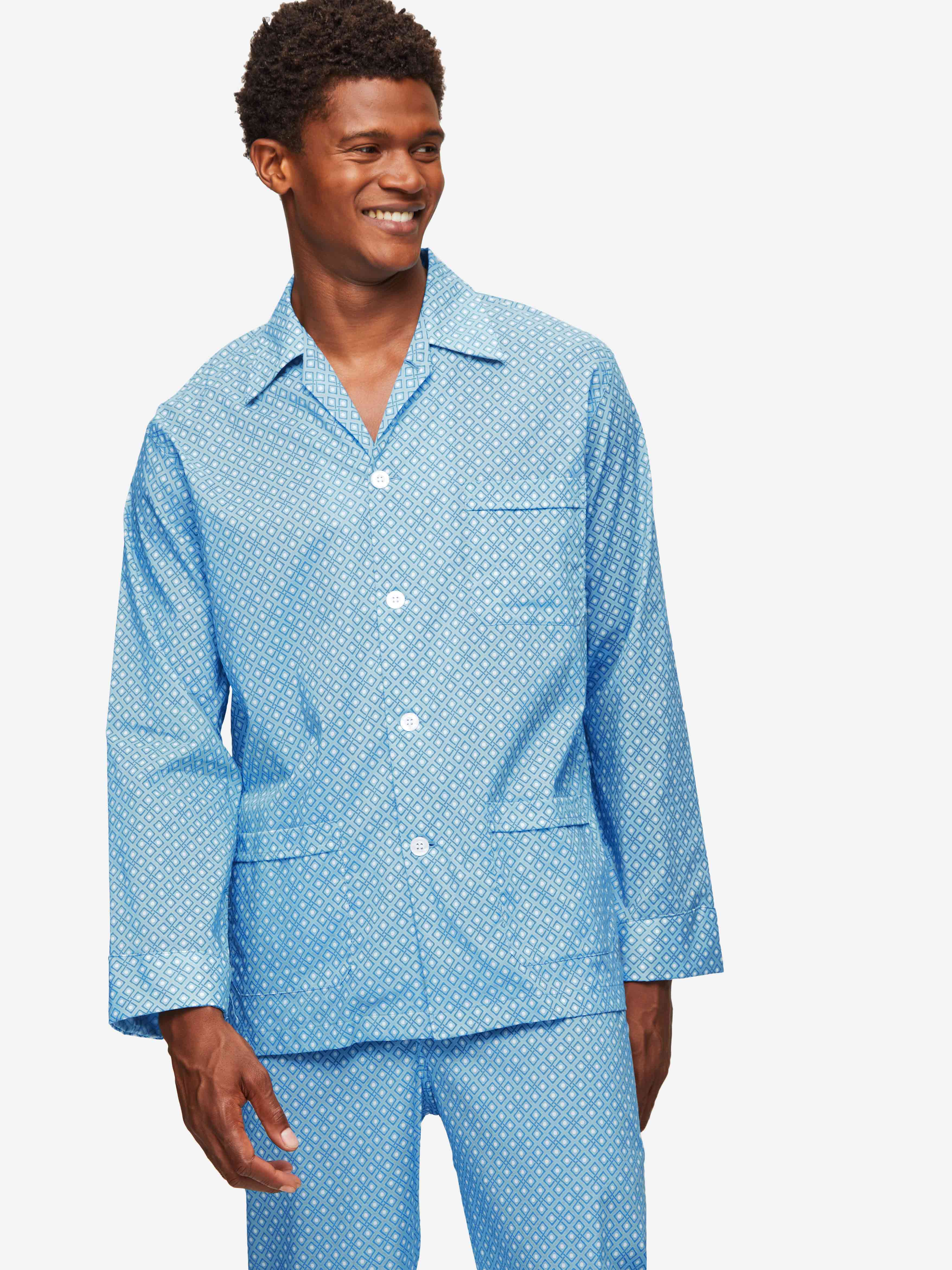 Mens button 2025 through pyjamas