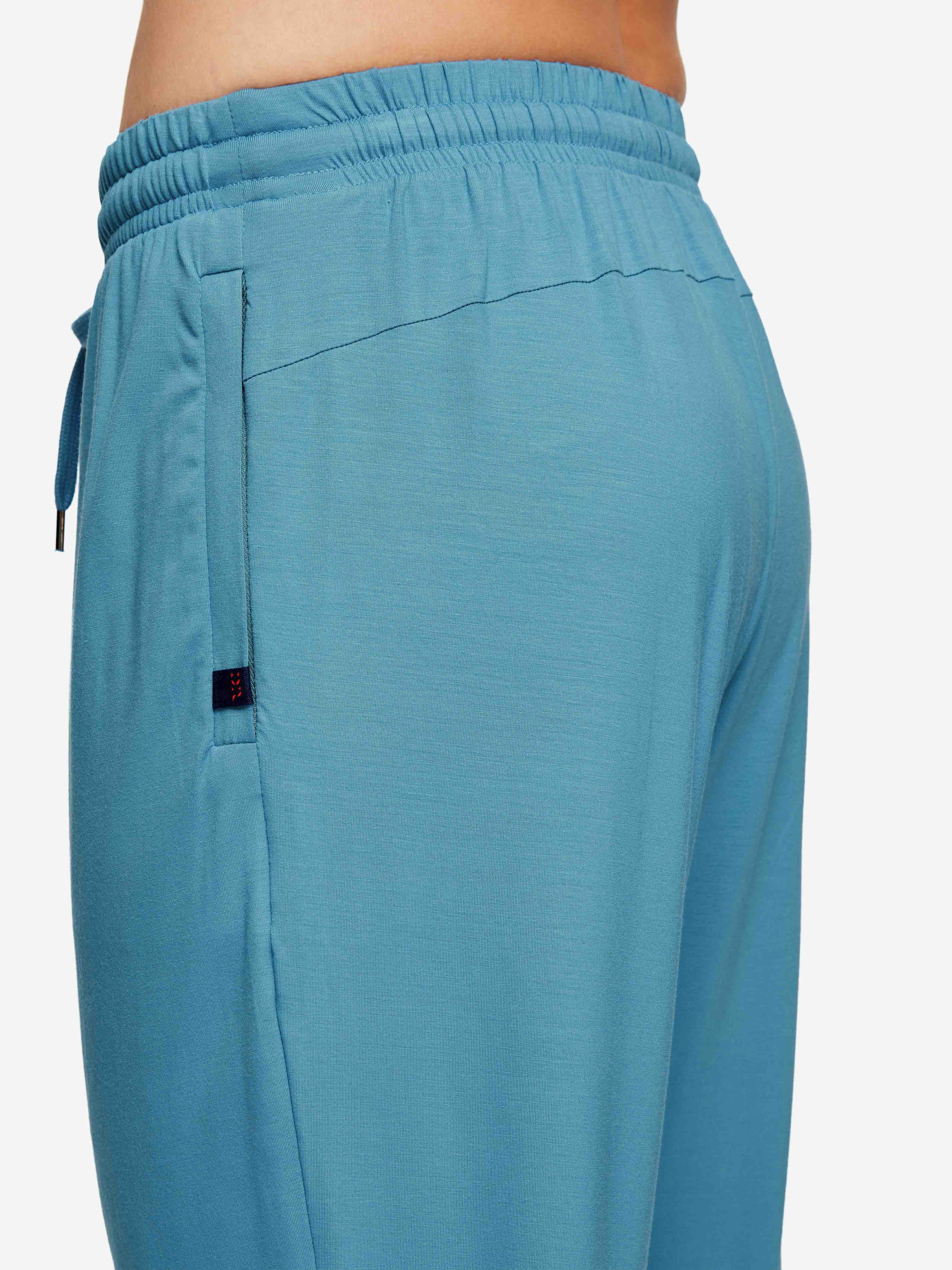 Men's Track Pants Basel Micro Modal Stretch Harbour Blue