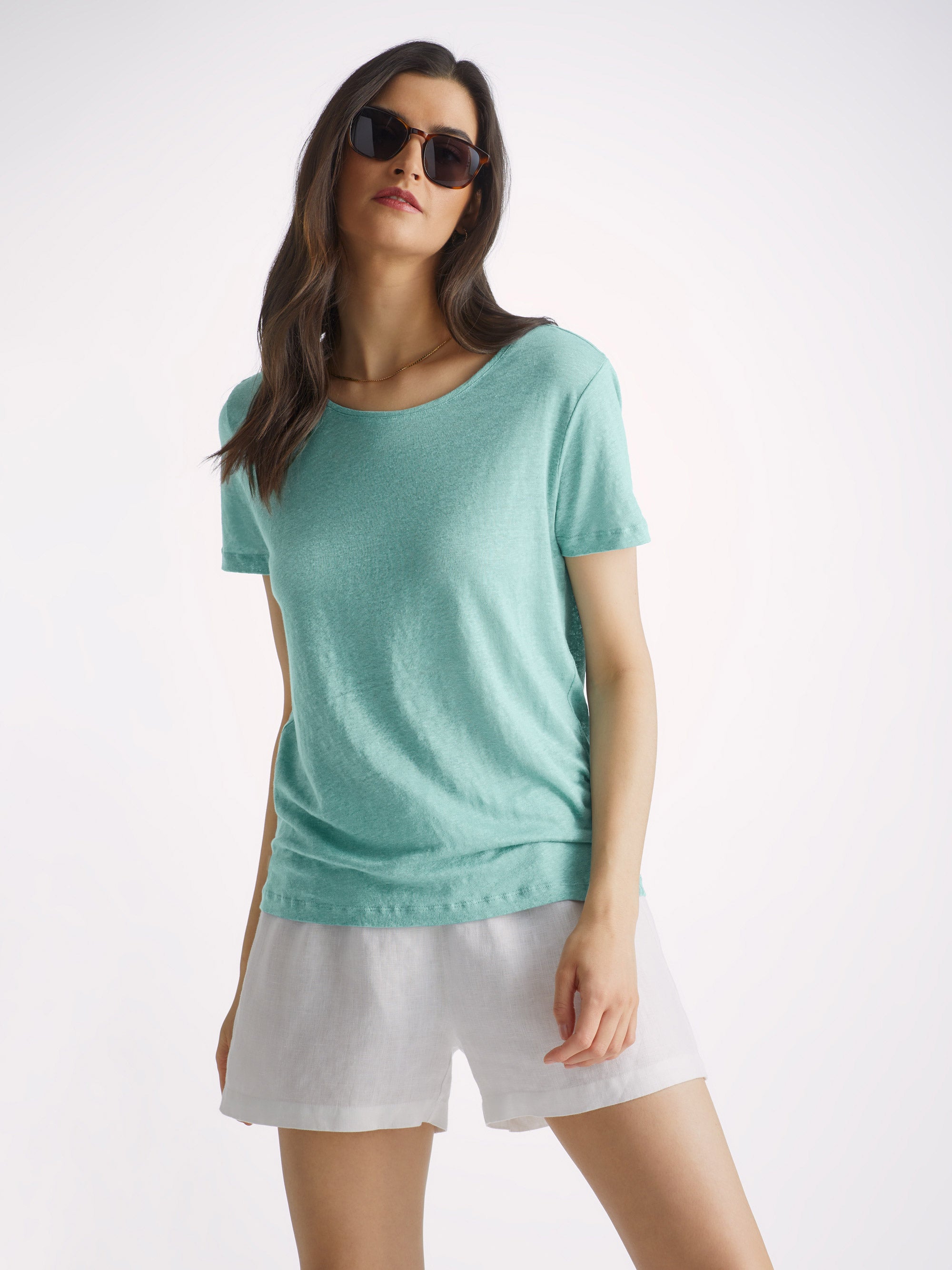 Soft Aqua Tee