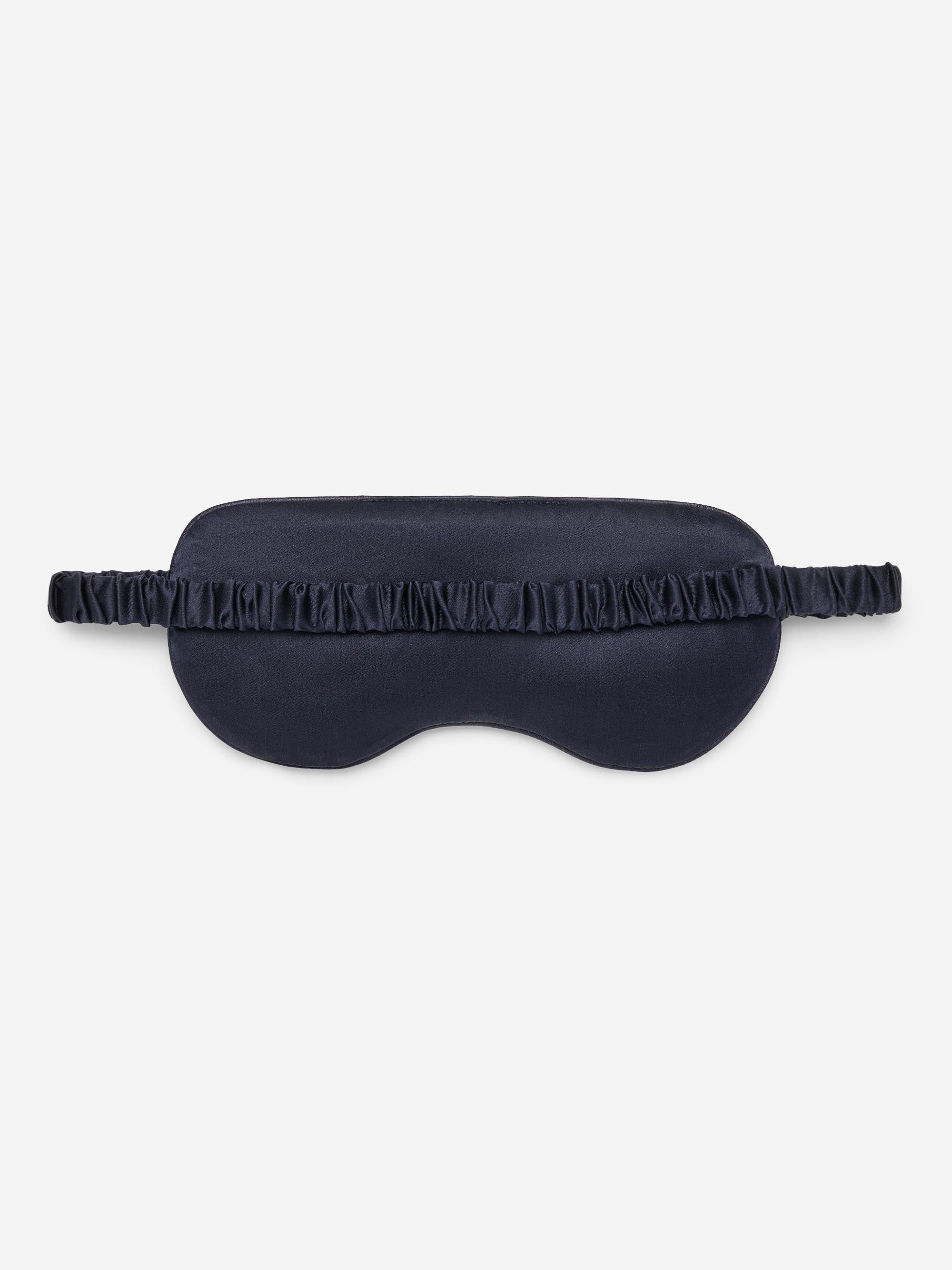 Eye Mask Brindisi 107 Silk Satin Navy