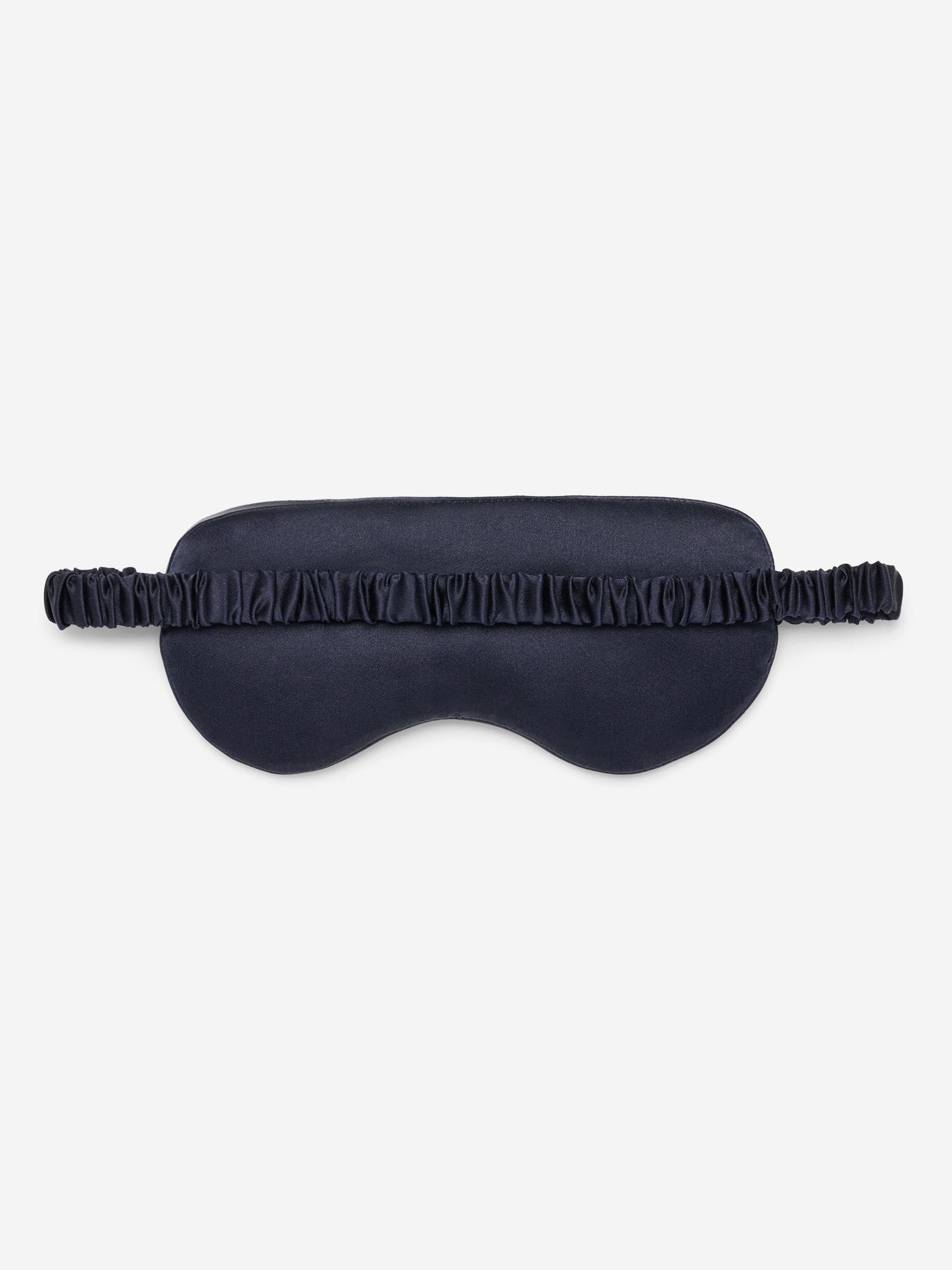 Eye Mask Verona 68 Silk Jacquard Navy