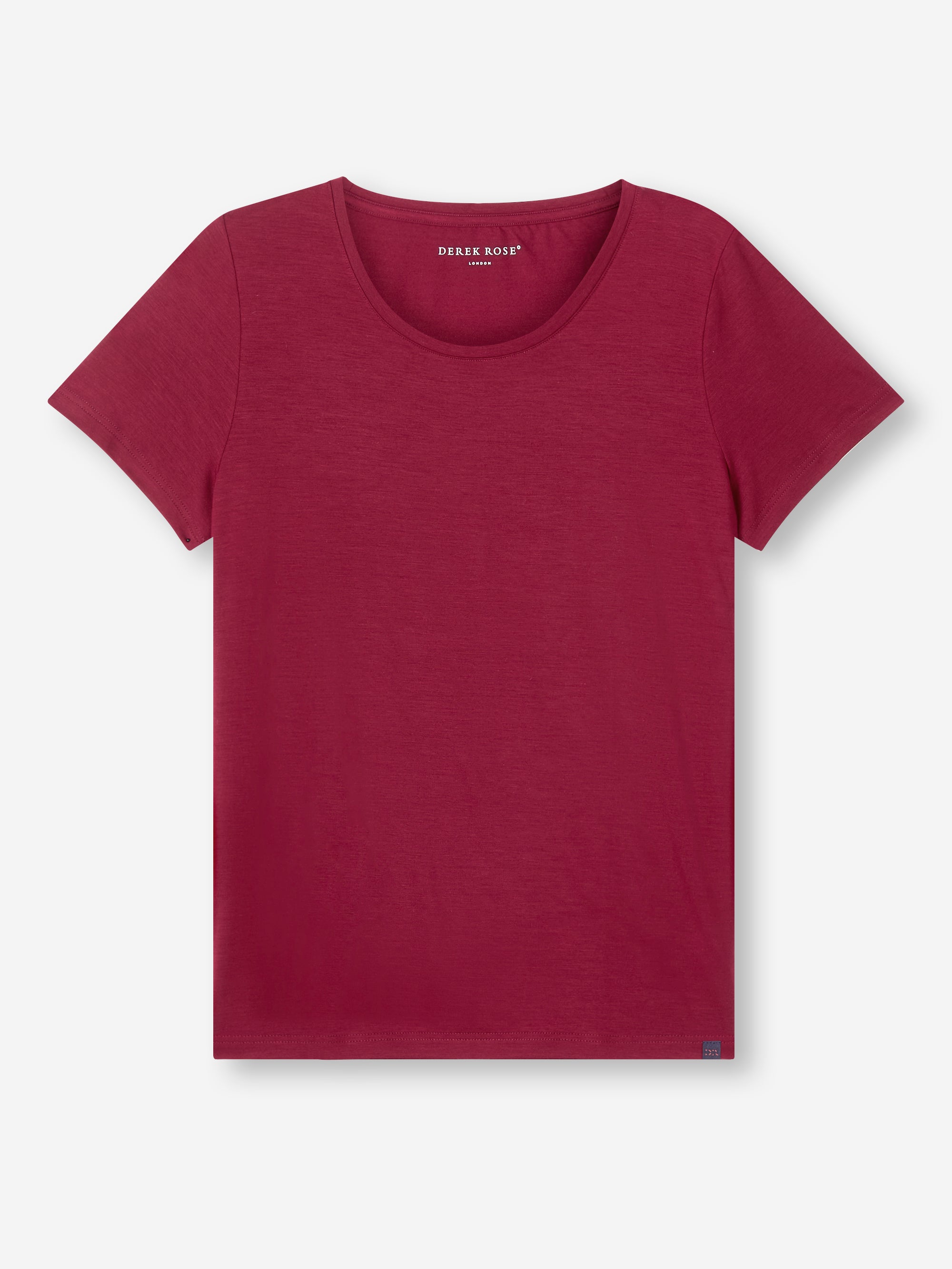 Women's T-Shirt Lara Micro Modal Stretch Claret