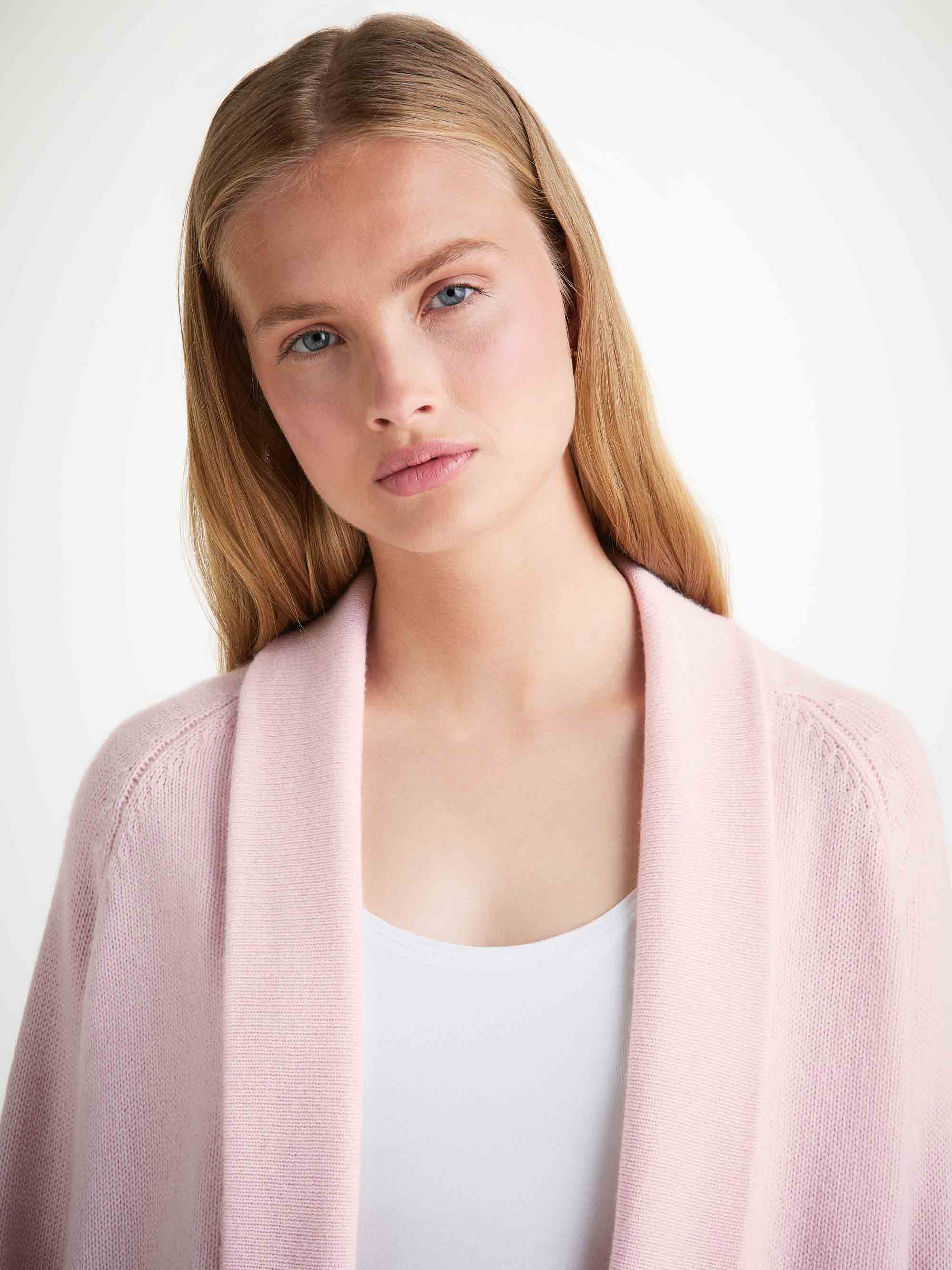 Women's Cardigan Nina Cashmere Ice Pink