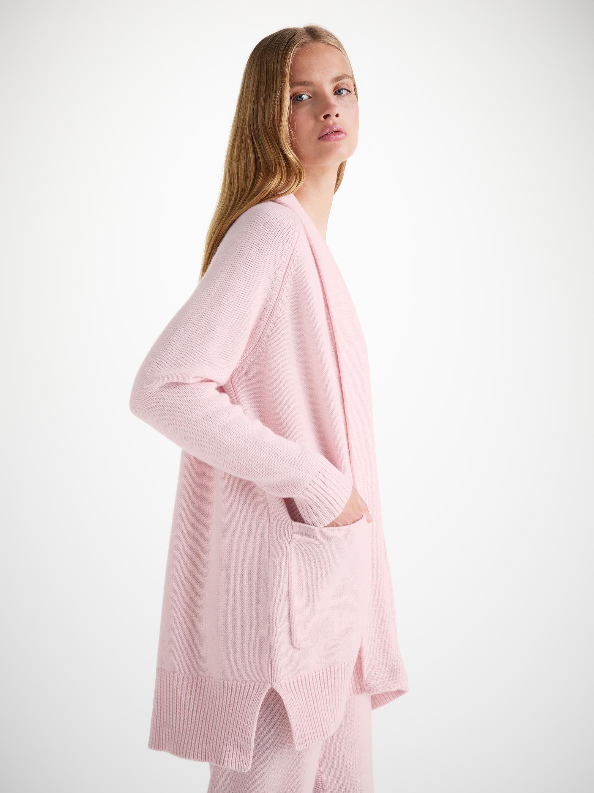 Women's Cardigan Nina Cashmere Ice Pink