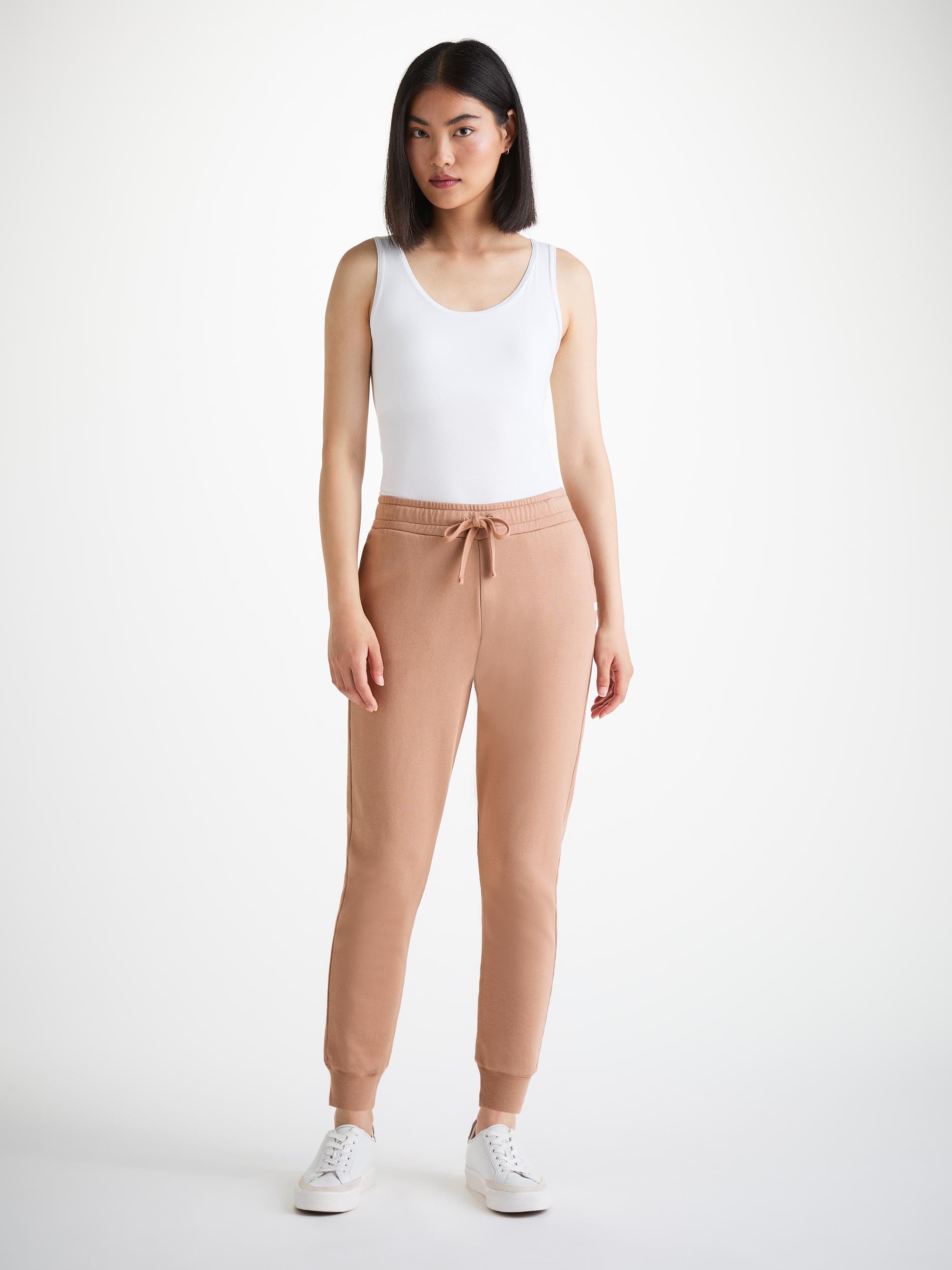 Women's Sweatpants Quinn Cotton Modal Latte