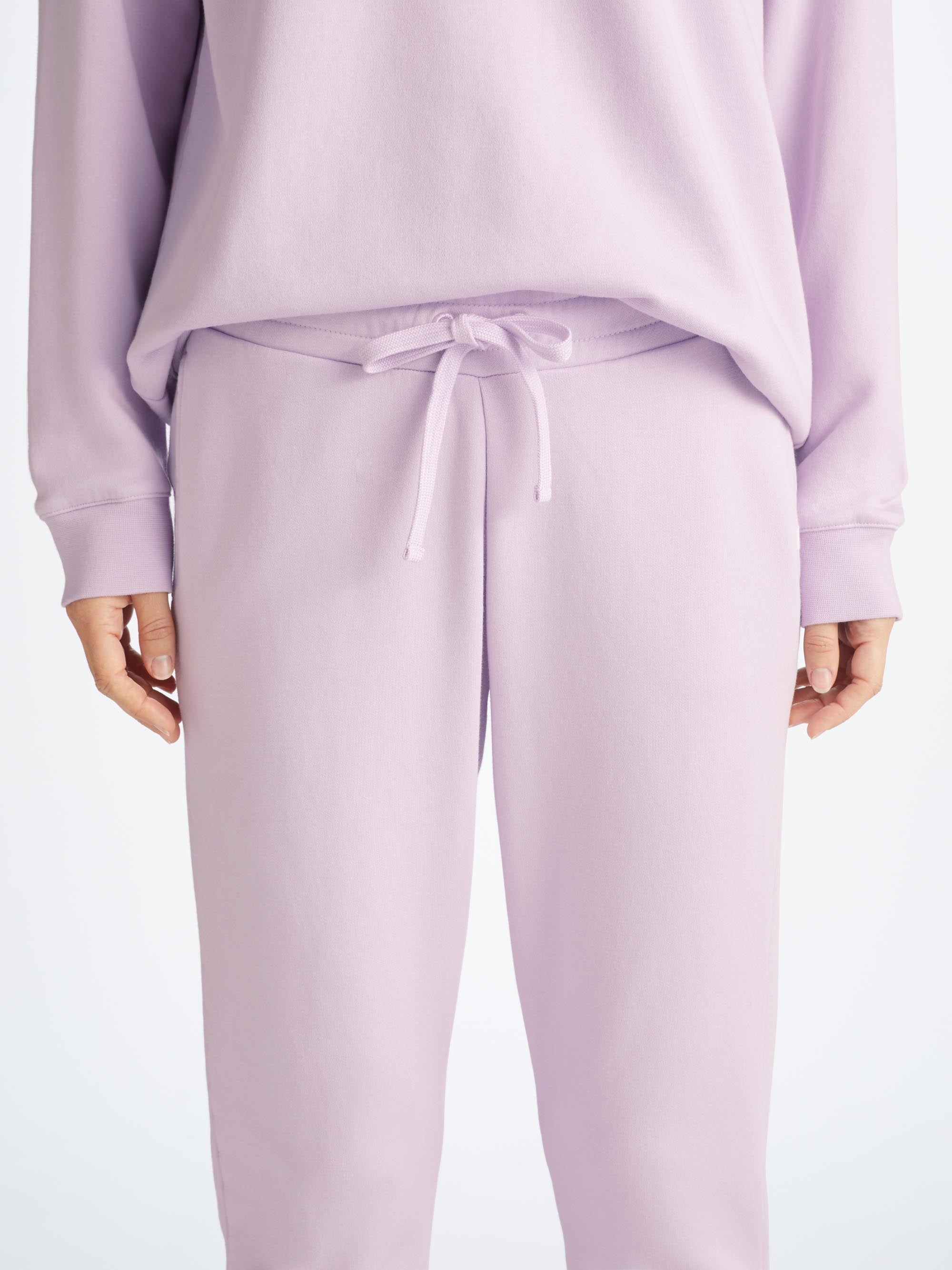 Women's Sweatpants Quinn Cotton Modal Lilac