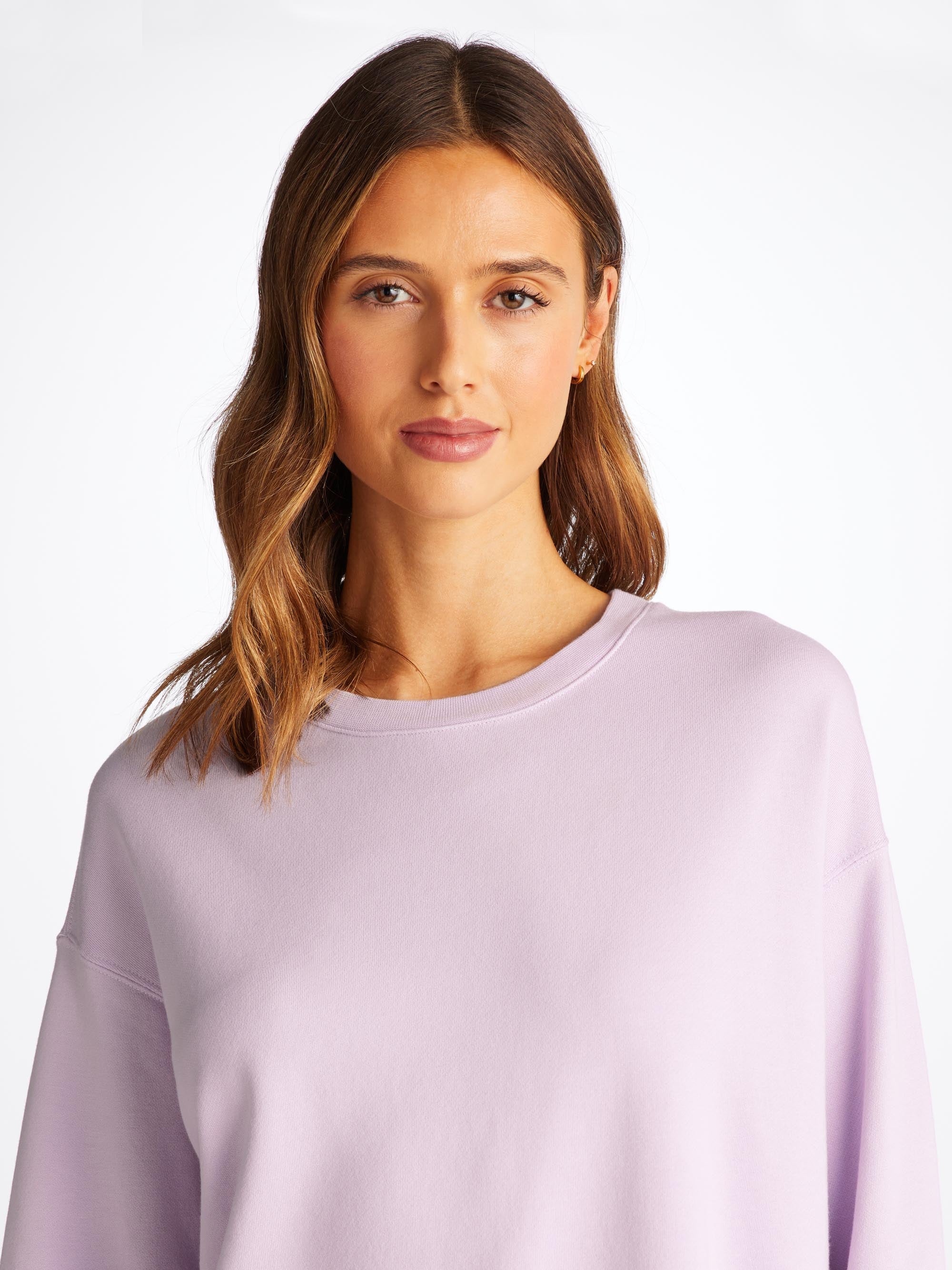 Women's Sweatshirt Quinn Cotton Modal Lilac