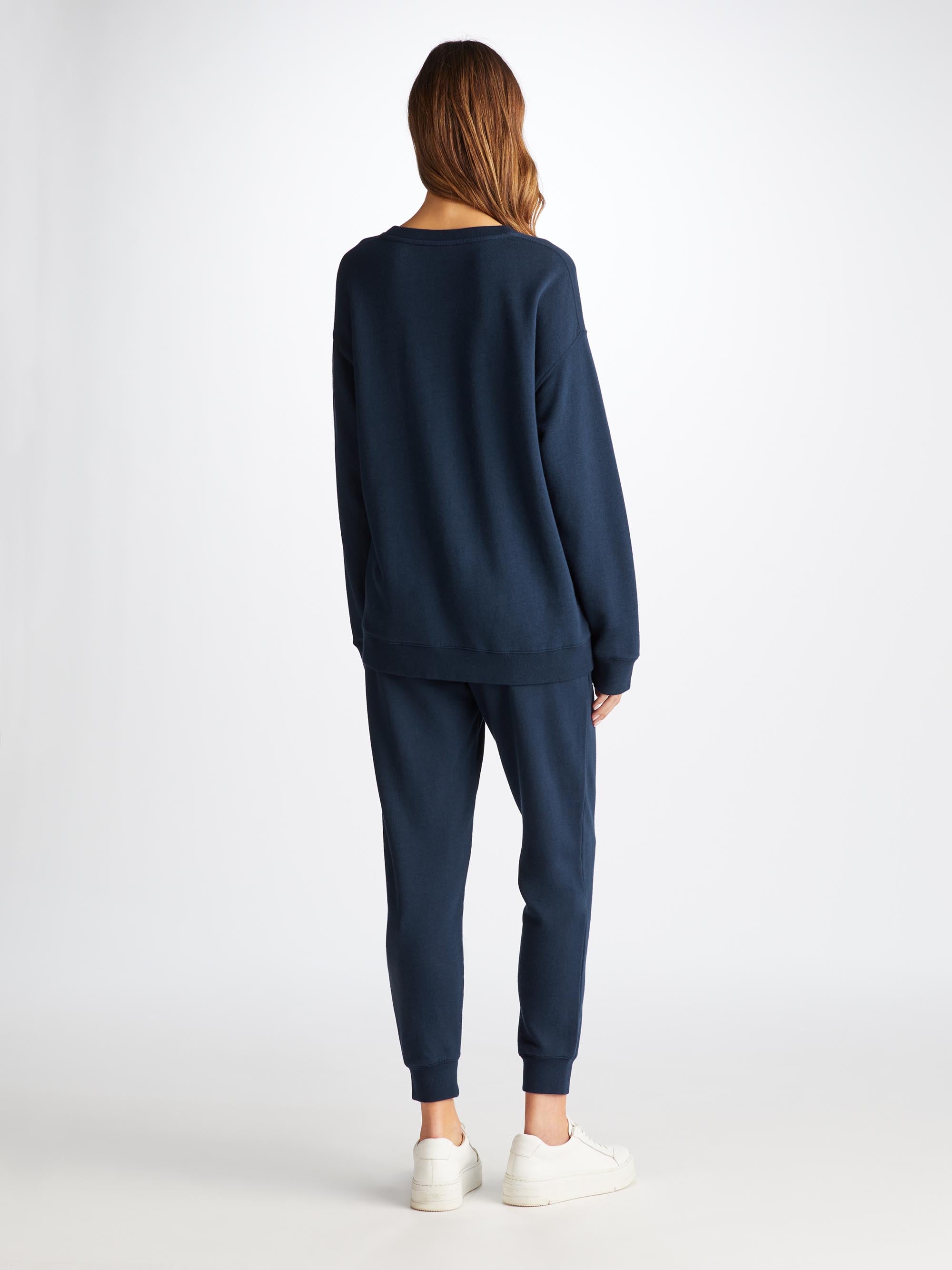 Women's Sweatshirt Quinn Cotton Modal Navy