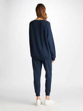 Women's Sweatshirts and Sweatpants Quinn Cotton Modal Navy