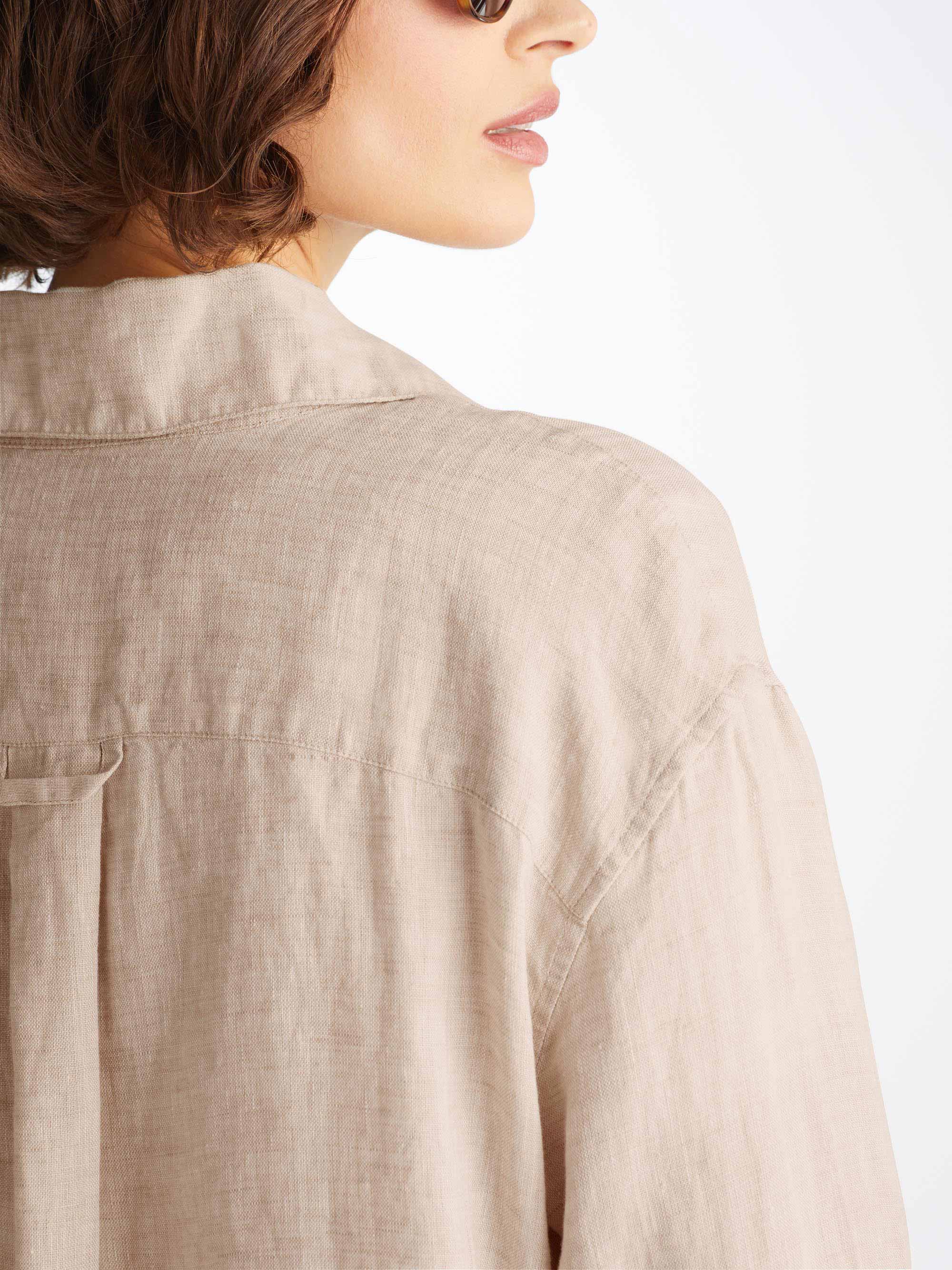 Women's Shirt Sicily Linen Sand