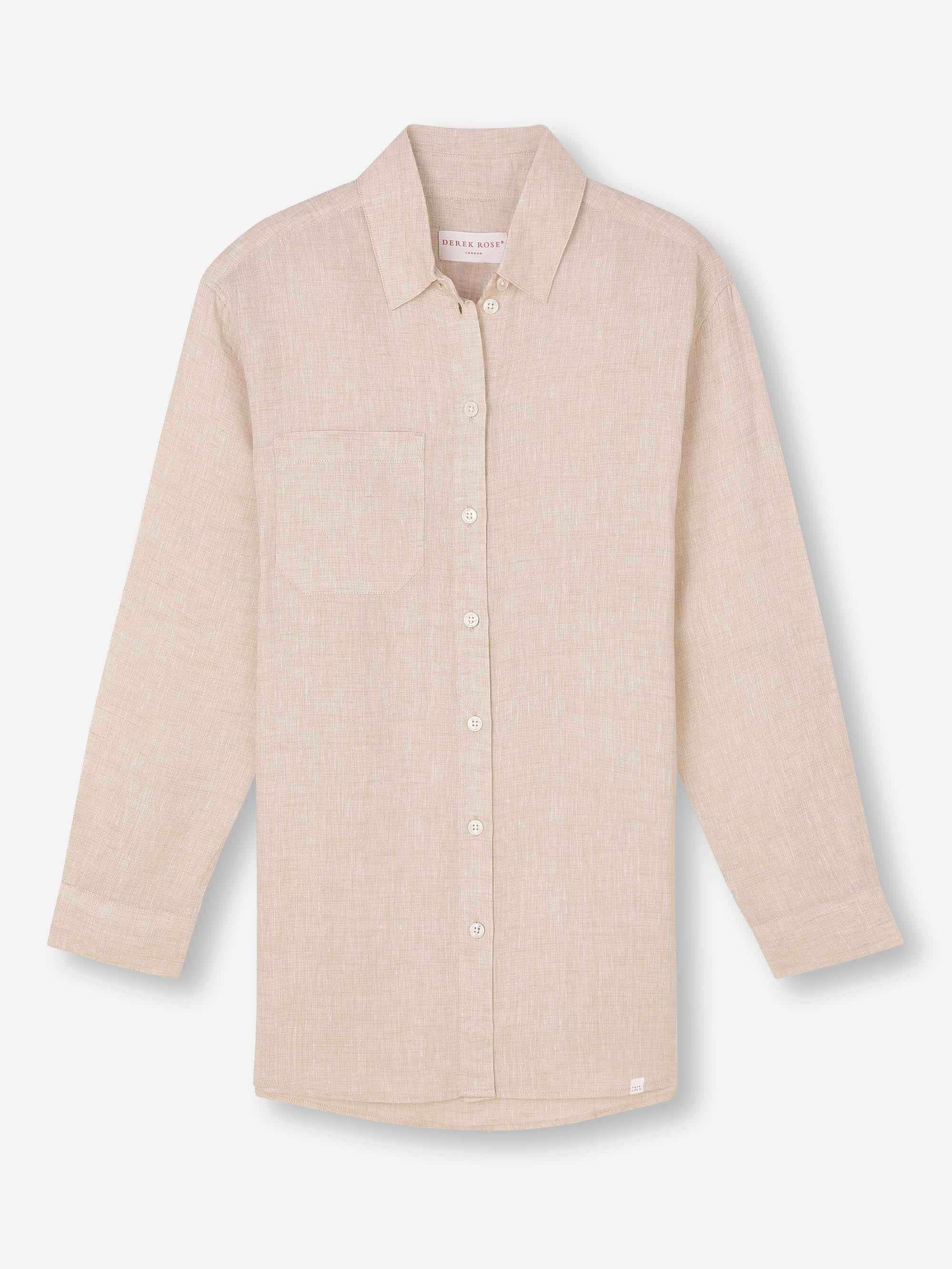 Women's Shirt Sicily Linen Sand