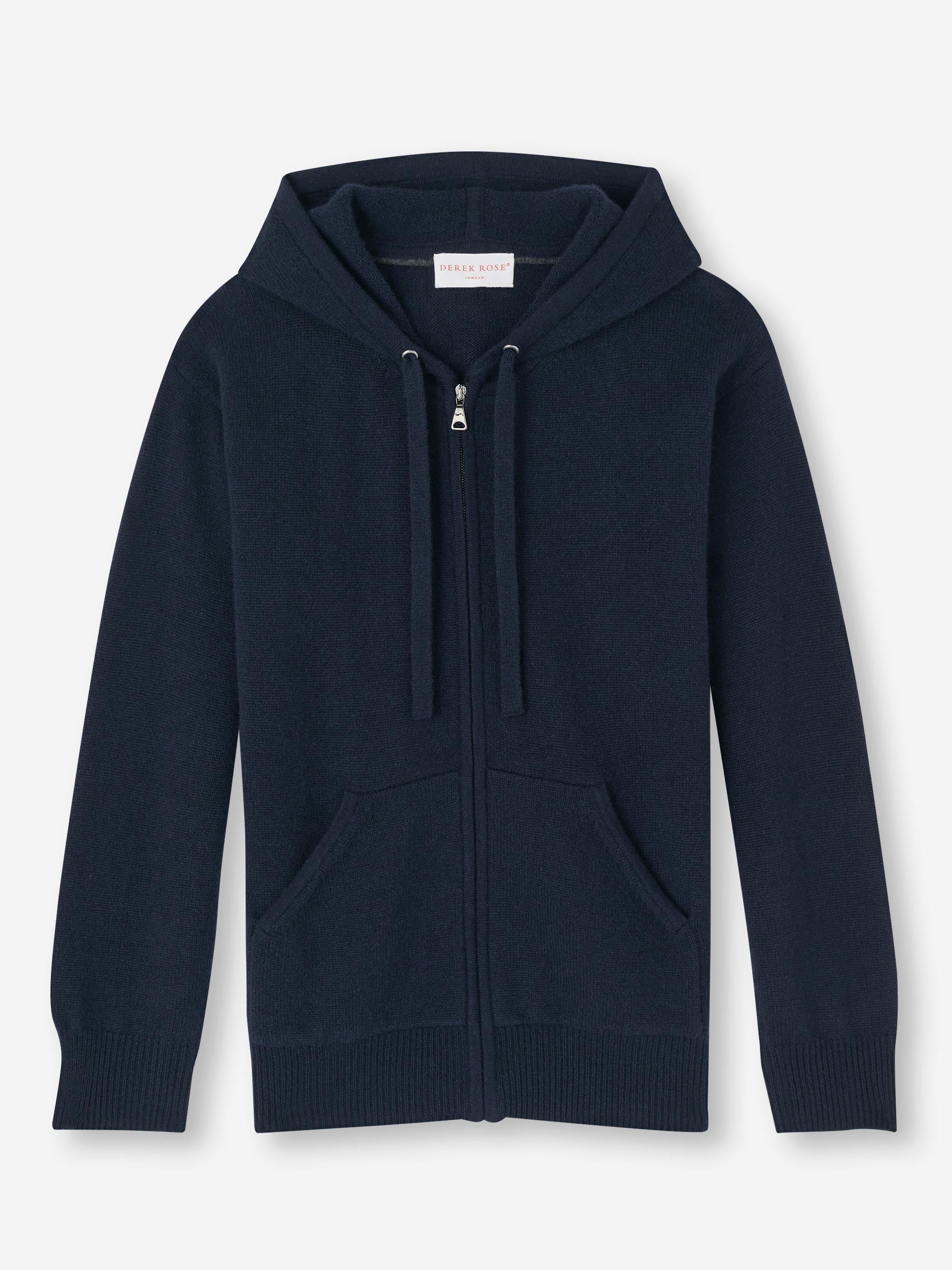 [[Women's Hoodie Daphne Cashmere Navy (Size)]]