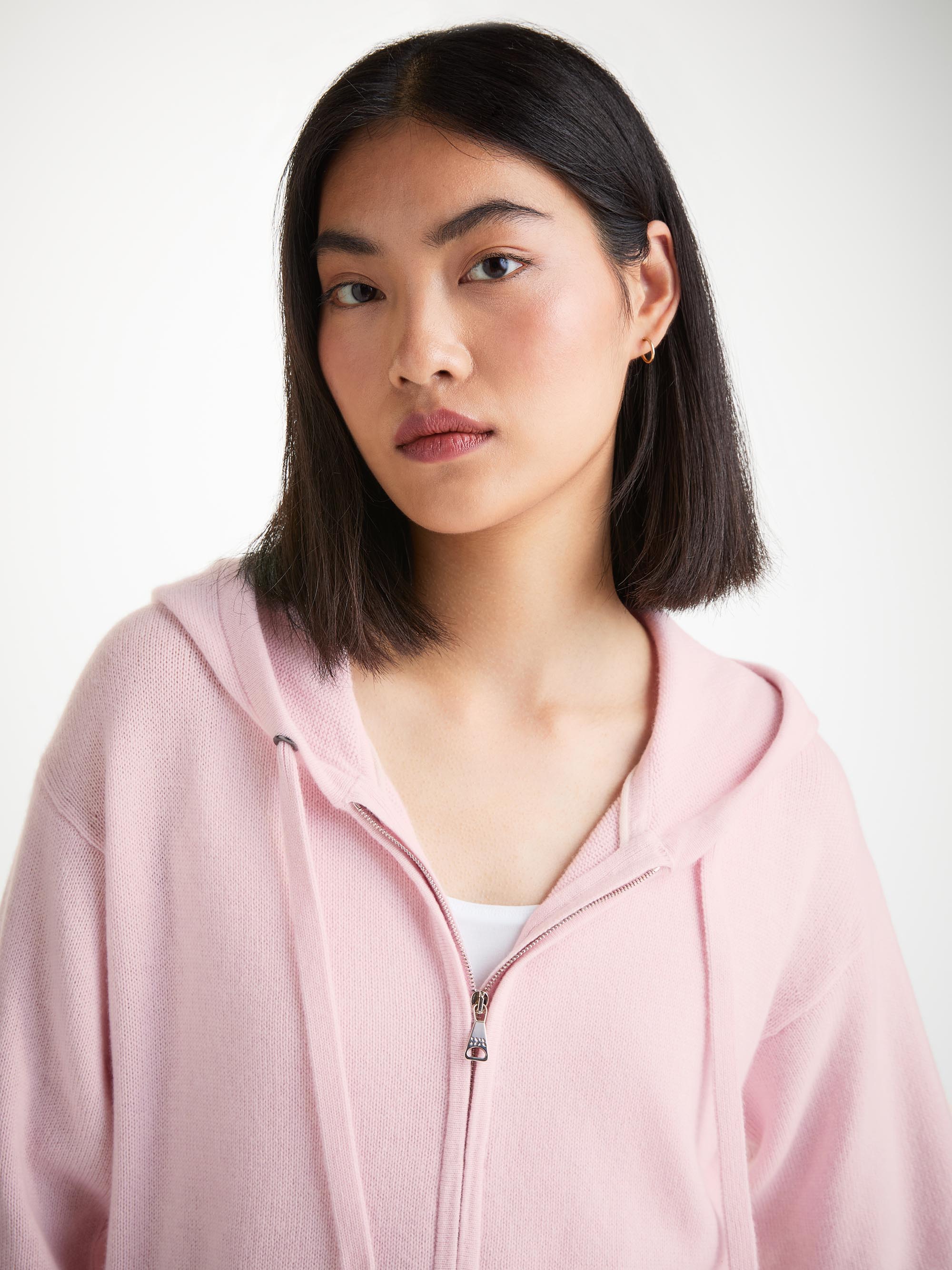 Women's Hoodie Daphne Cashmere Ice Pink