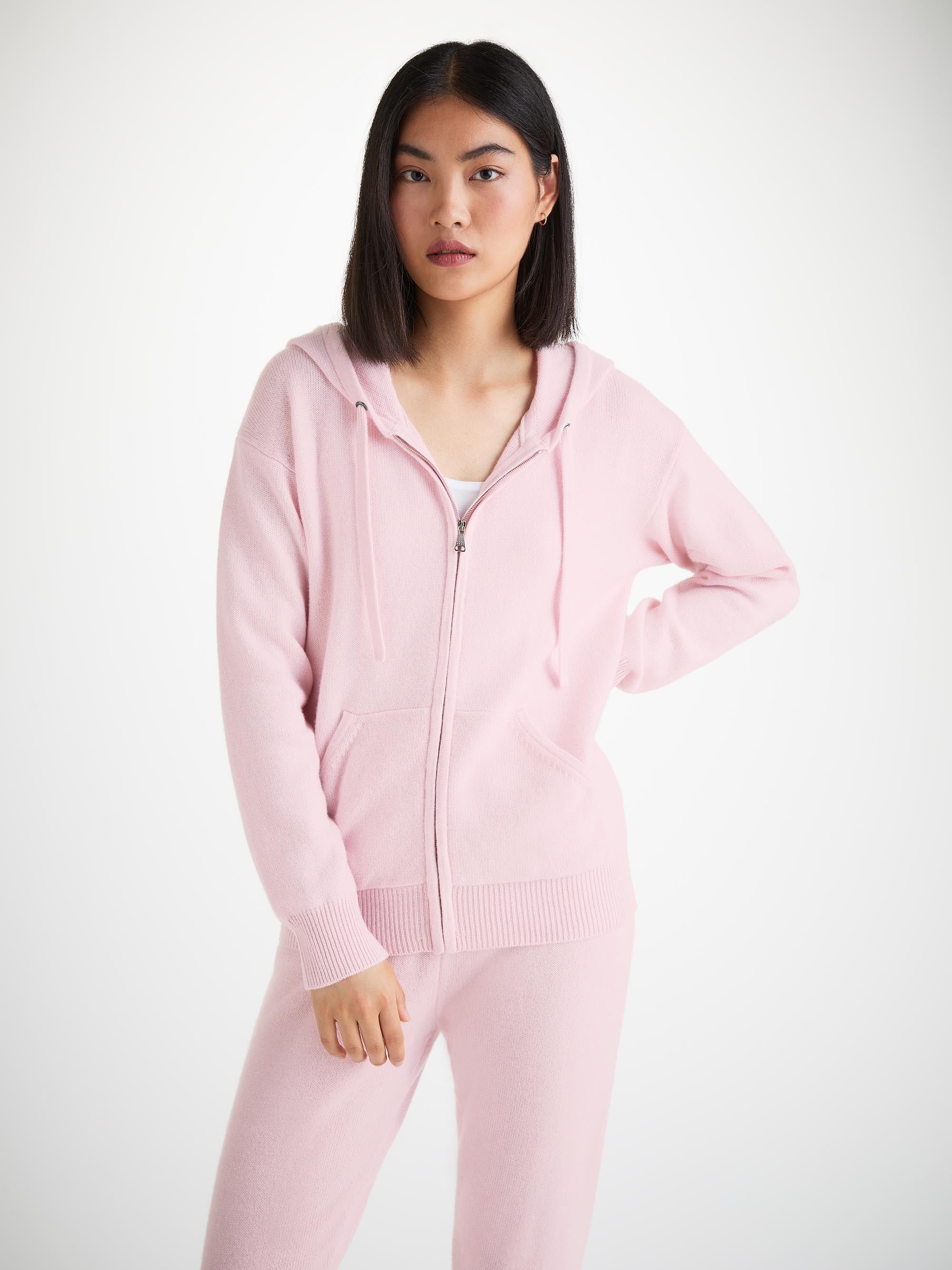 Women's Hoodie Daphne Cashmere Ice Pink