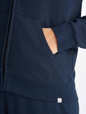 Women's Hoodie and Sweatpants Quinn Cotton Modal Navy