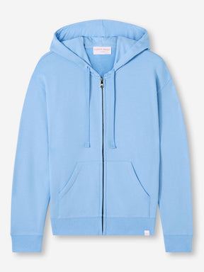 Women's Hoodie Quinn Cotton Modal Cornflower Blue