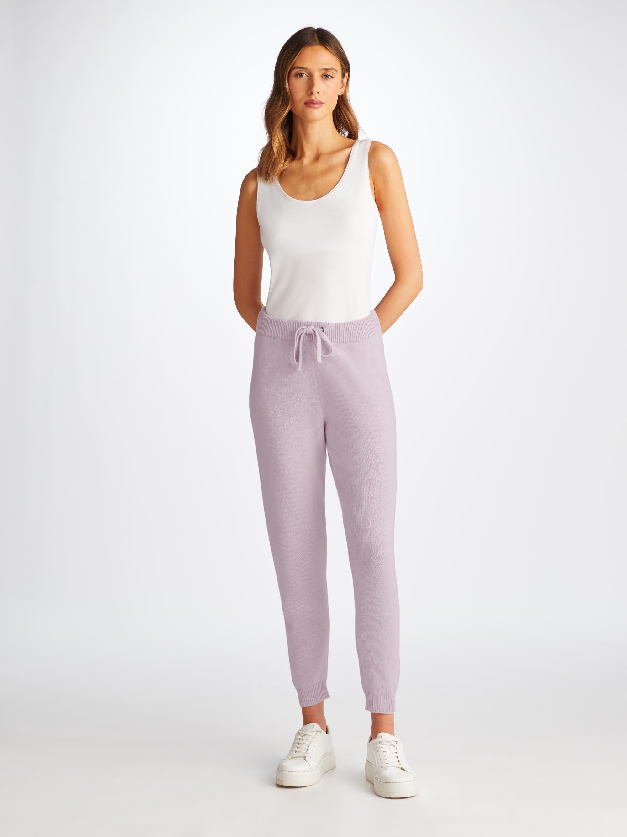 Women's Track Pants Daphne Cashmere Lilac