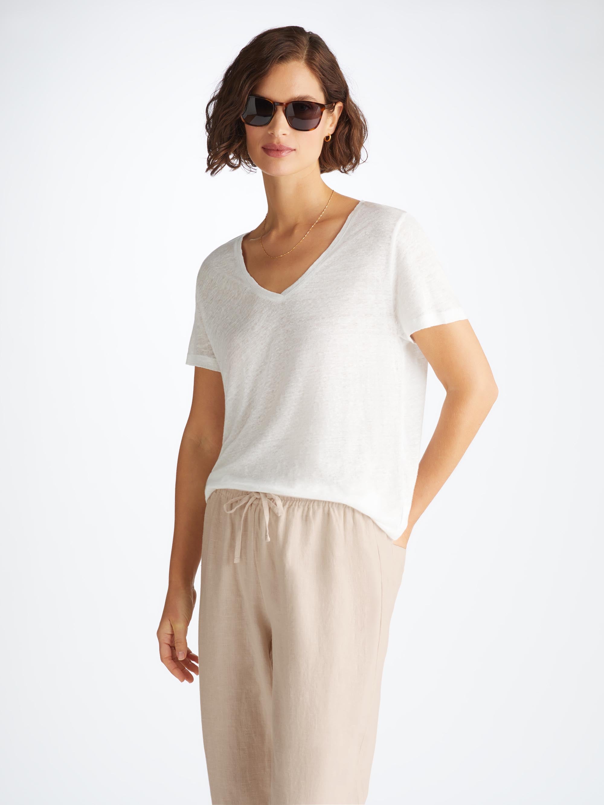 Women's Pants Vienna Linen Sand