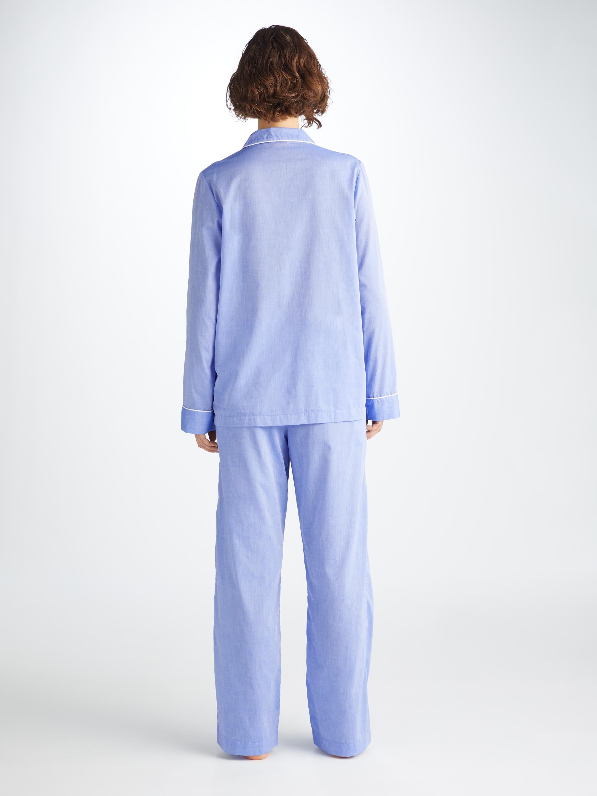 Women's Pajamas Amalfi Cotton Batiste Blue