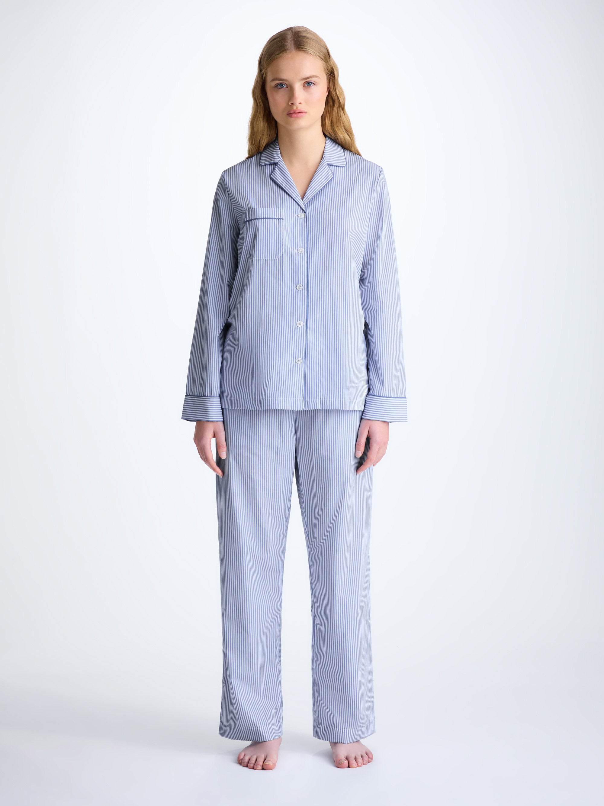 Women's Pajamas James Cotton Blue