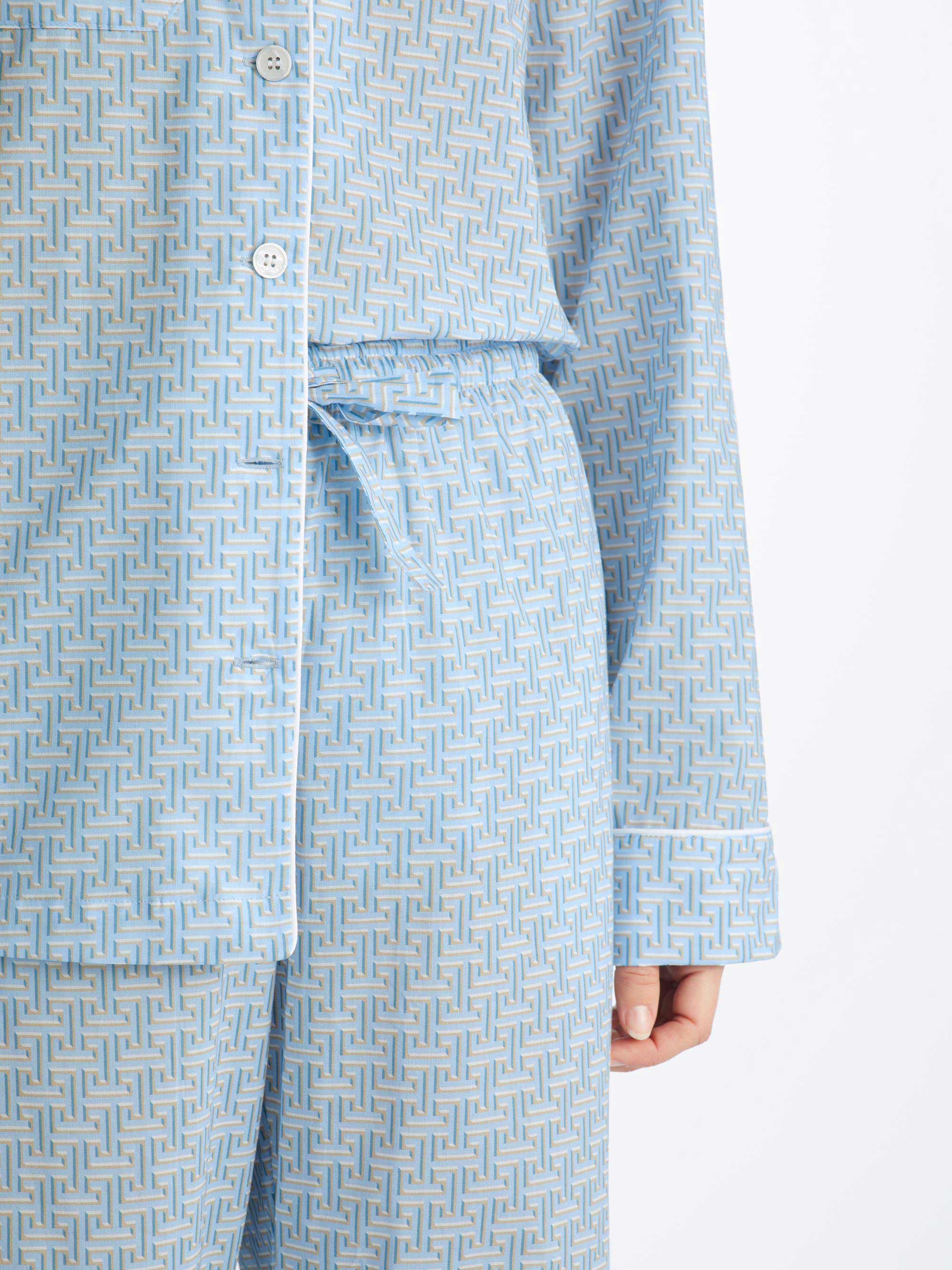 Women's Pyjamas Ledbury 72 Cotton Batiste Blue