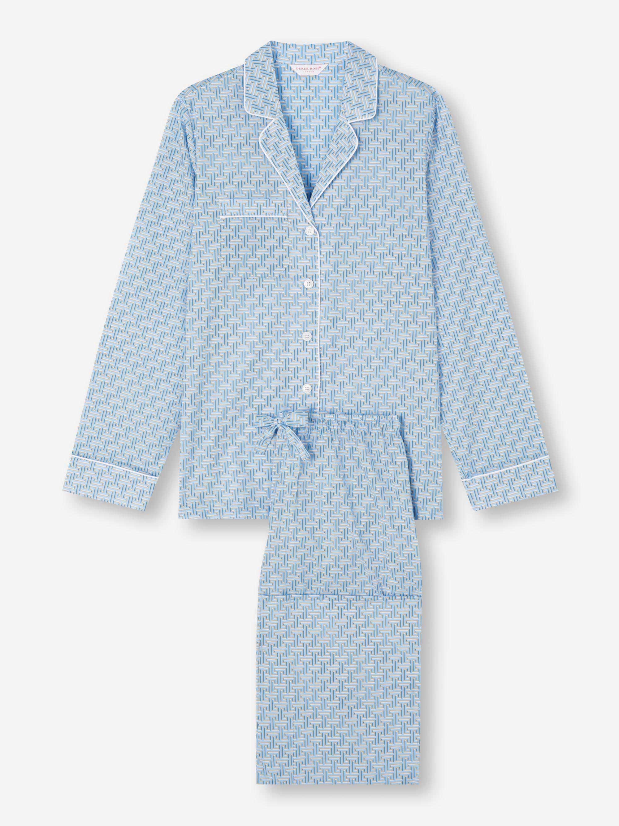 Women's Pajamas Ledbury 72 Cotton Batiste Blue