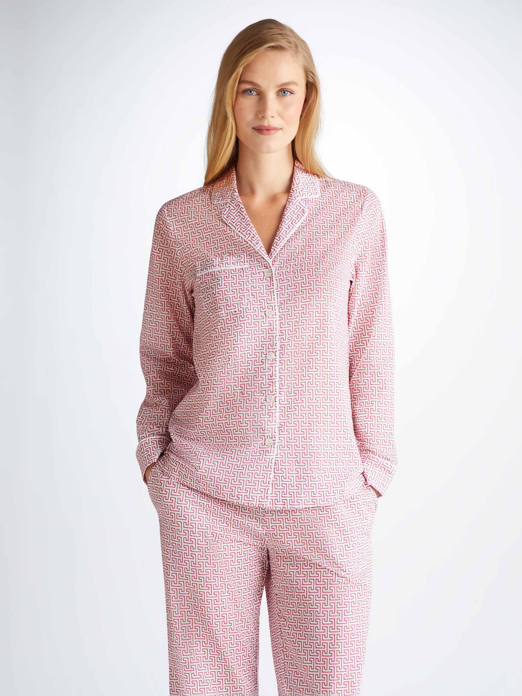 Women's Pyjamas Ledbury 72 Cotton Batiste White