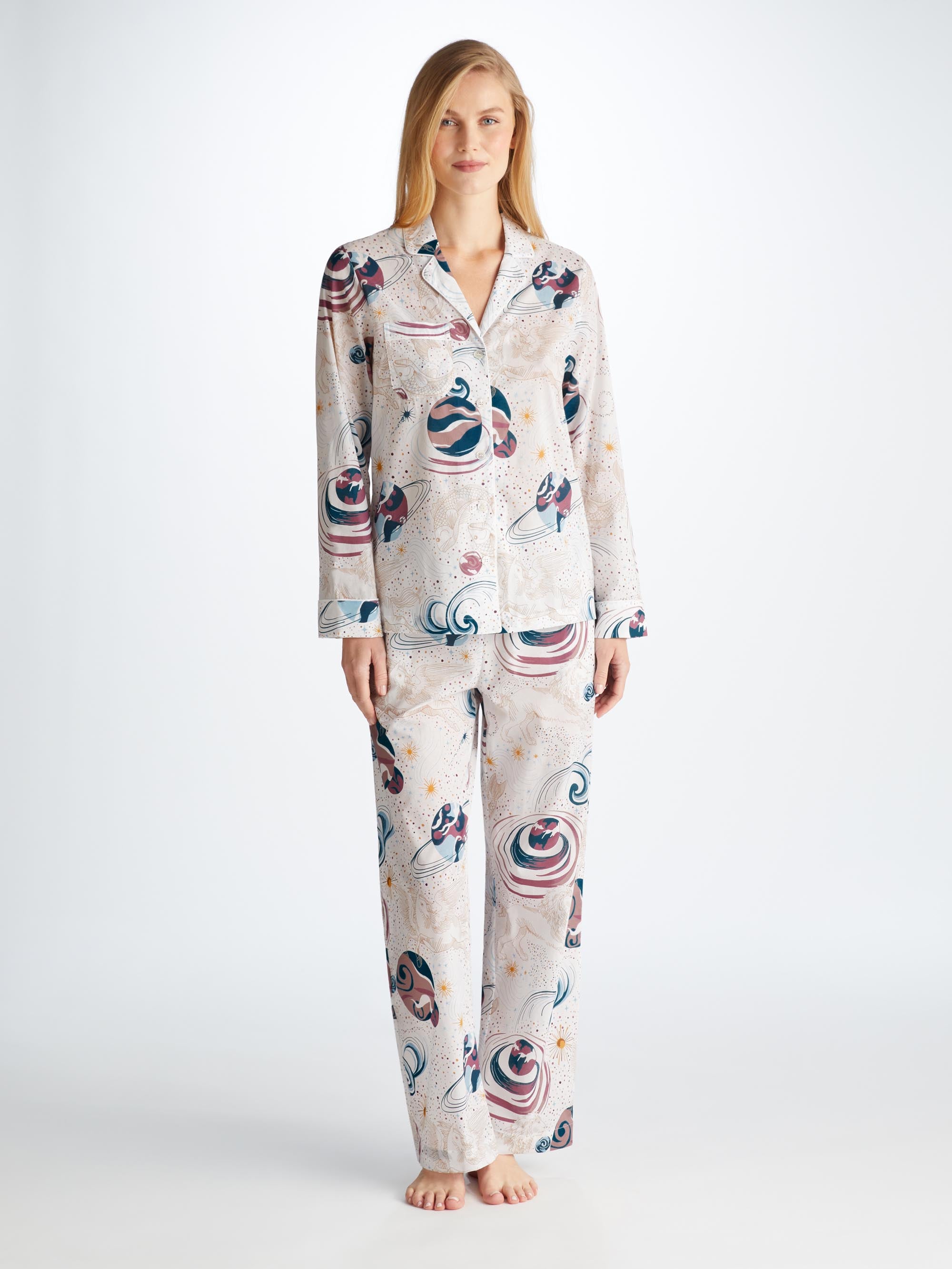 Women's Pajamas Ledbury 76 Cotton Batiste White