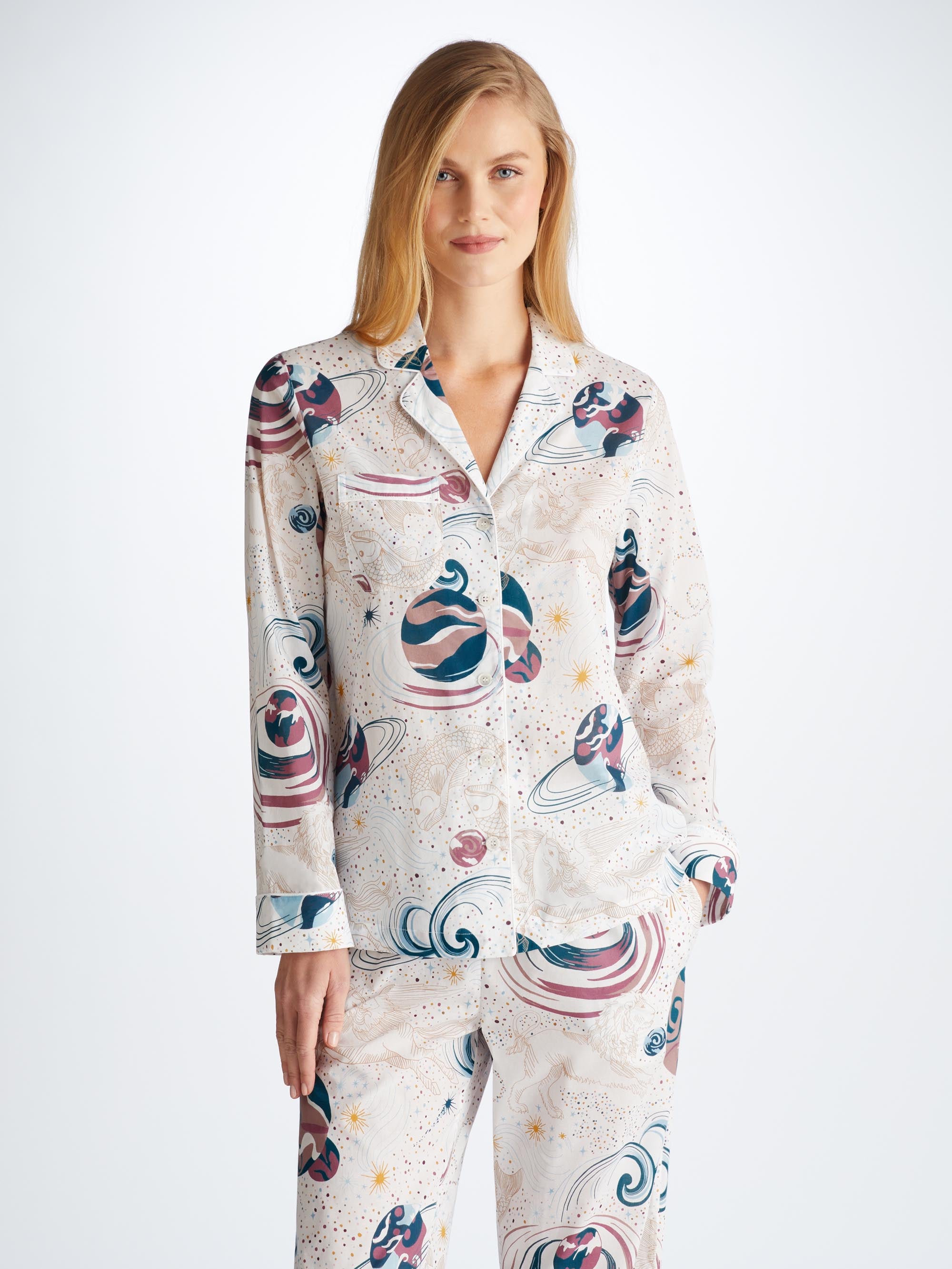 Women's Pajamas Ledbury 76 Cotton Batiste White