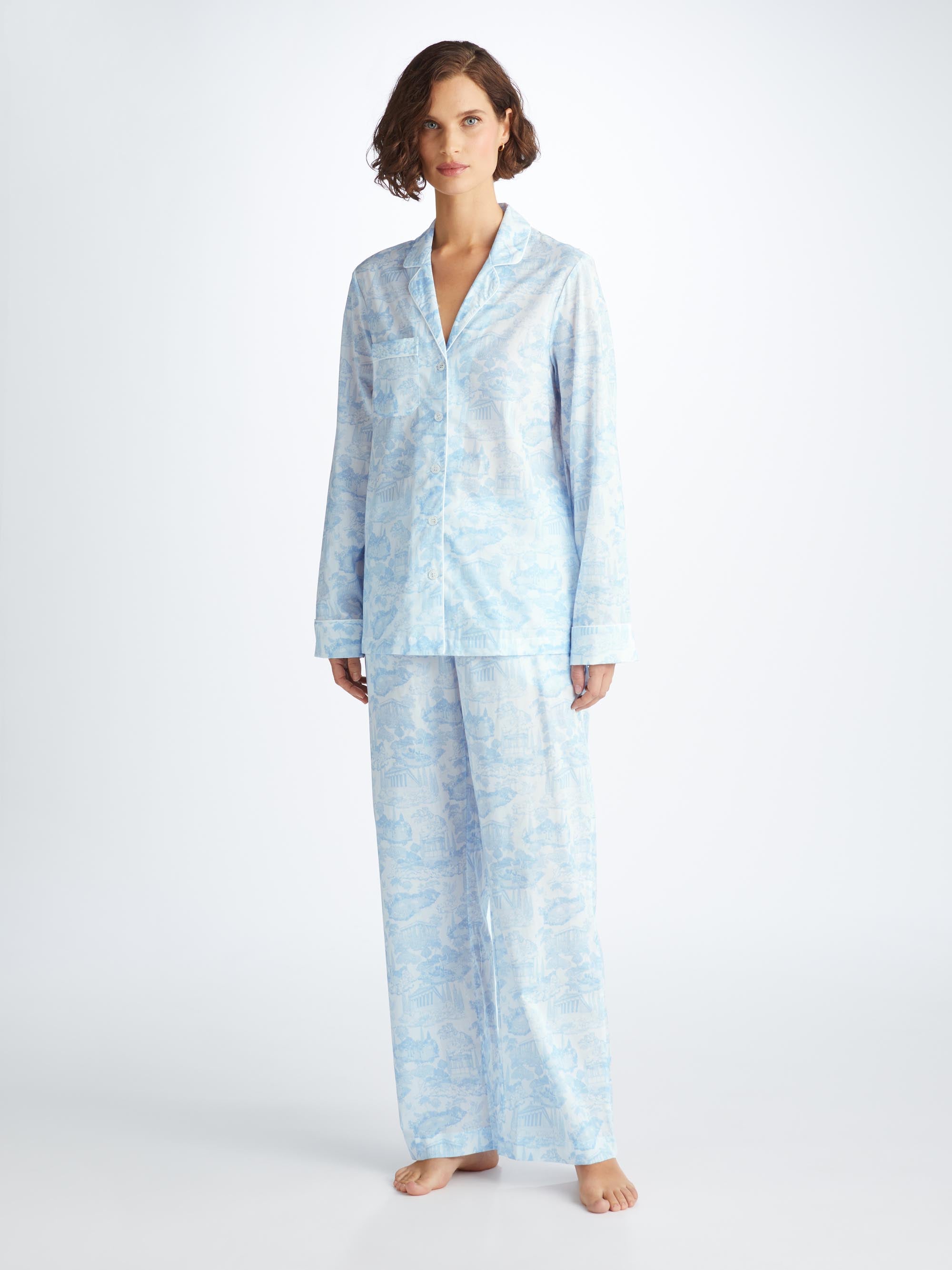 Women's Pajamas Ledbury 77 Cotton Batiste White