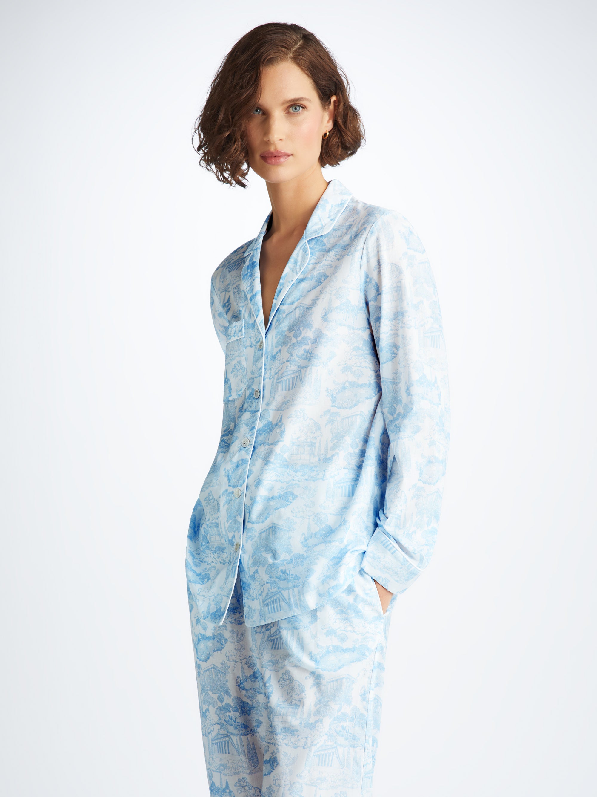 Women's Pajamas Ledbury 77 Cotton Batiste White