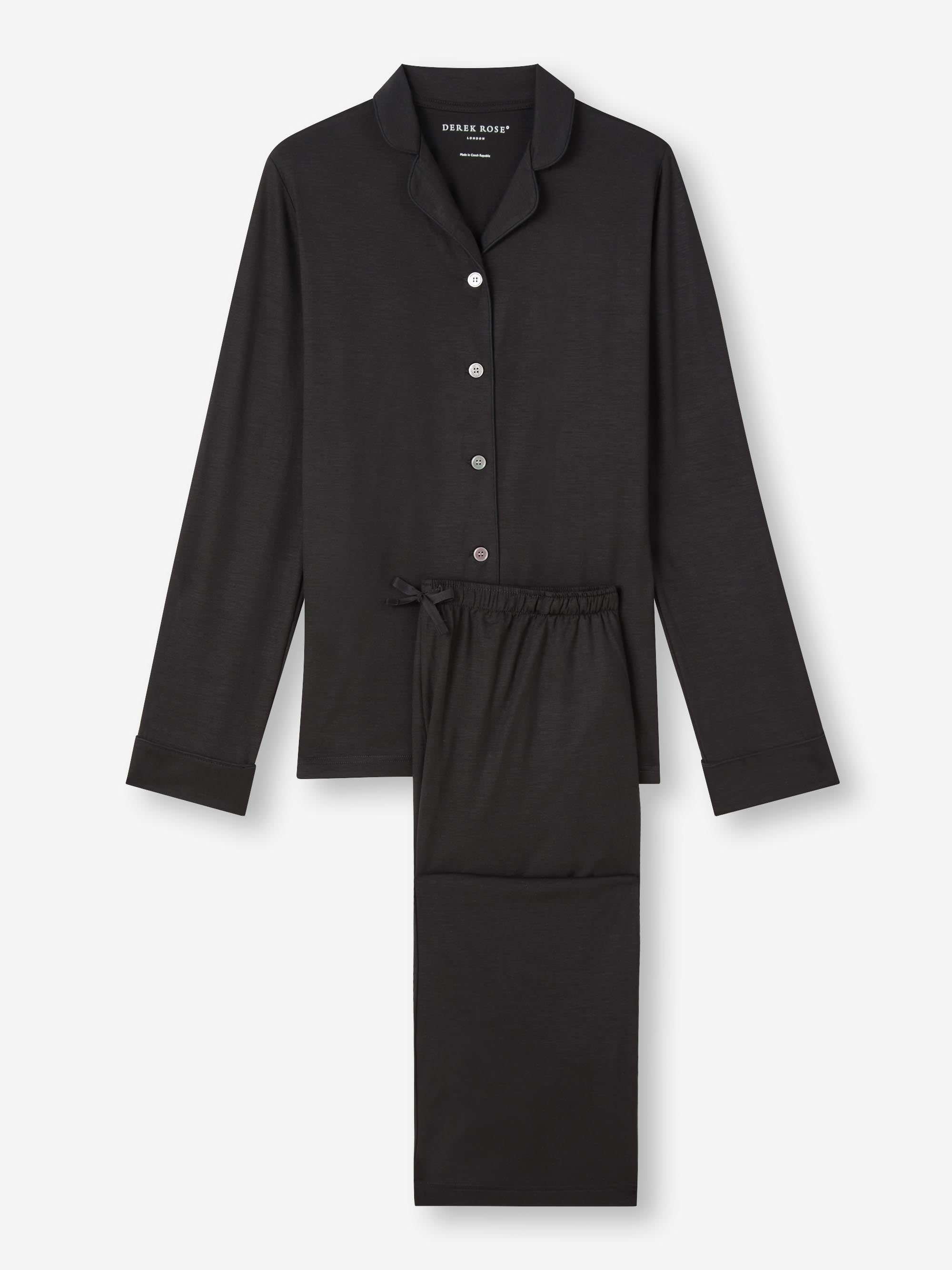 Women's Pyjamas Lara Micro Modal Stretch Black