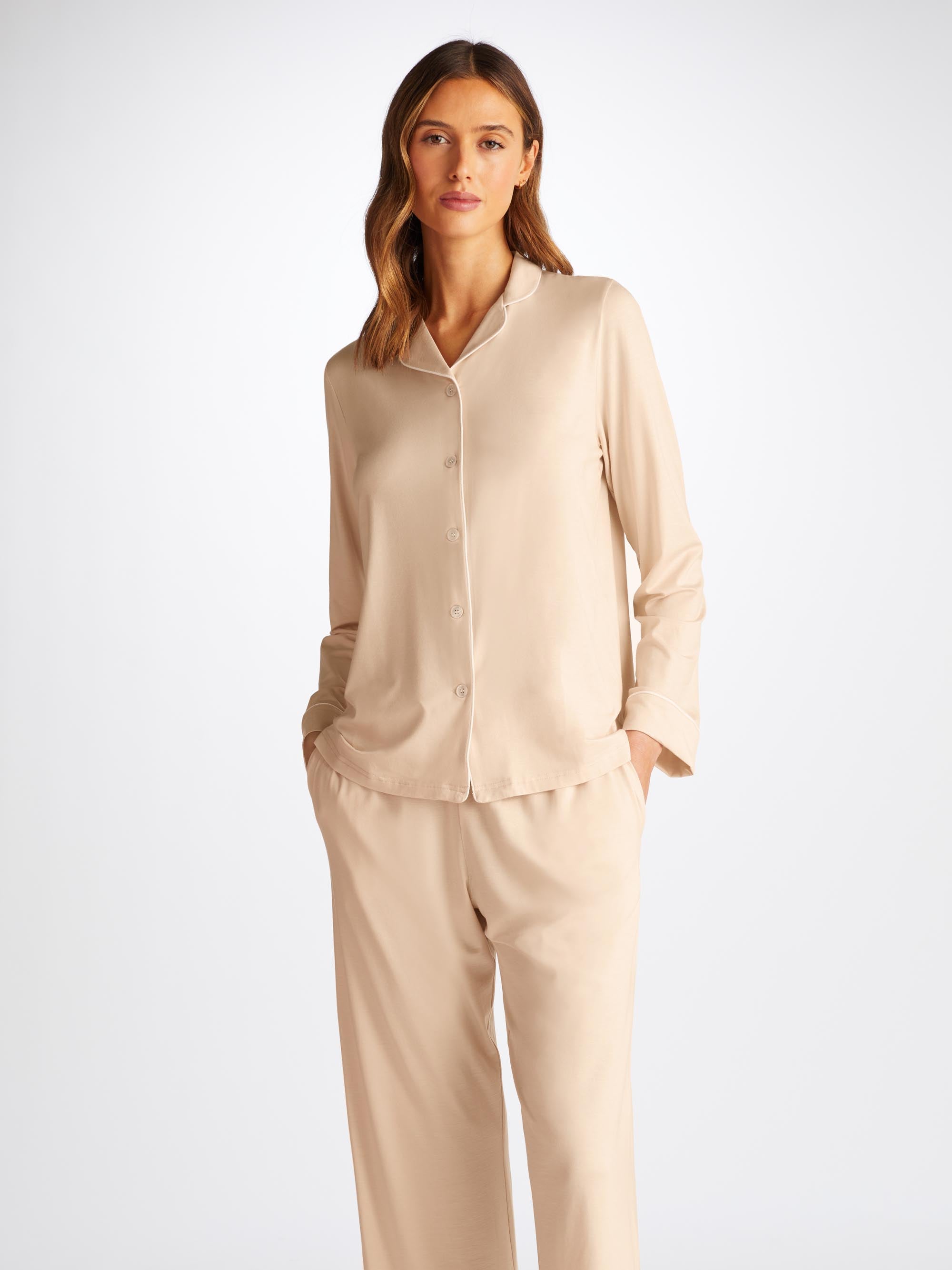 Women's Pajamas Lara Micro Modal Stretch Cream