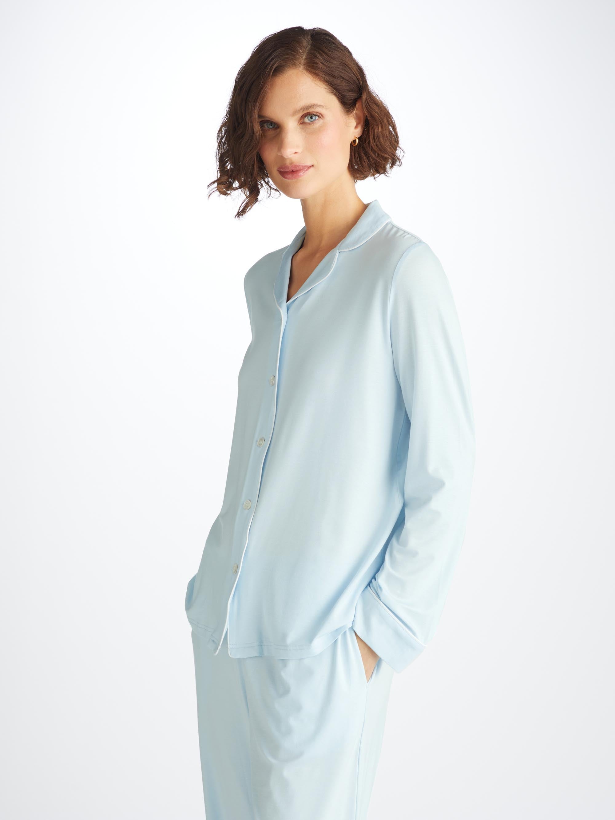 Women's Pajamas Lara Micro Modal Stretch Ice Blue