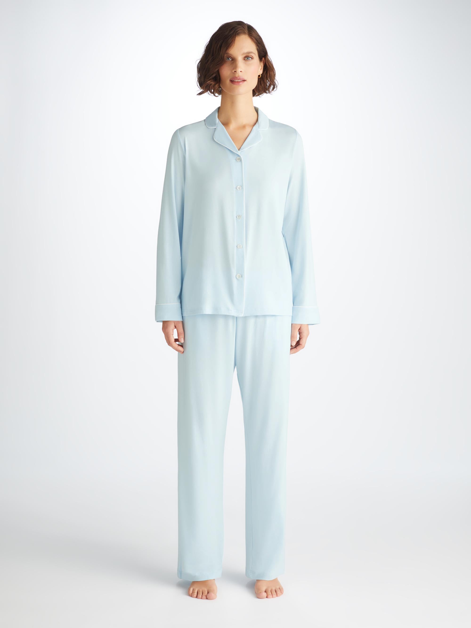 Women's Pajamas Lara Micro Modal Stretch Ice Blue