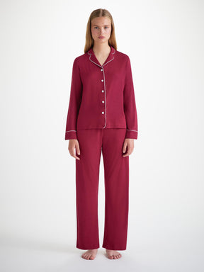 Women's Pyjamas Lara Micro Modal Stretch Claret