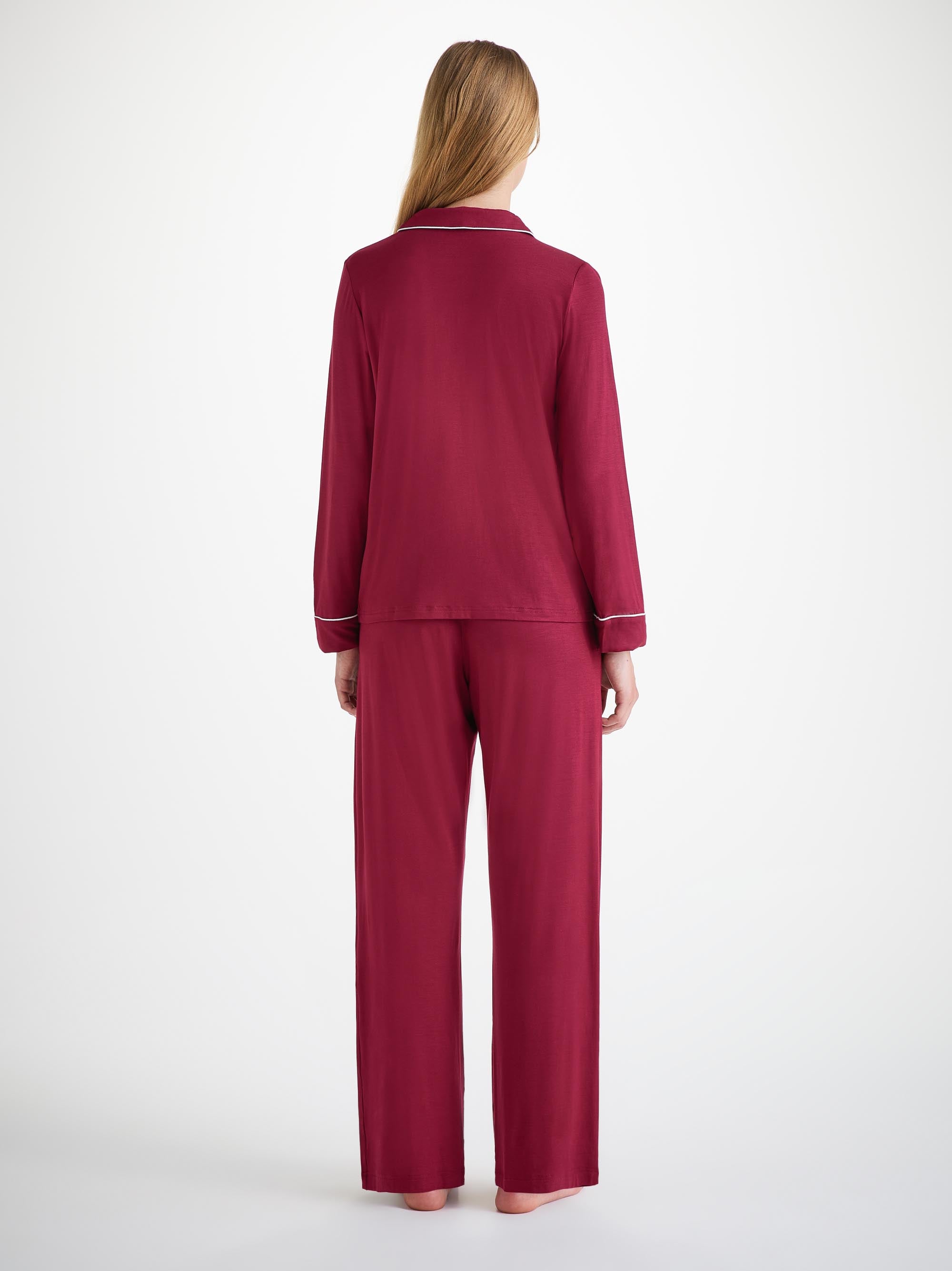 Women's Pyjamas Lara Micro Modal Stretch Claret