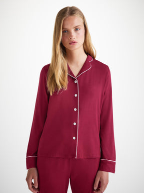 Women's Pyjamas Lara Micro Modal Stretch Claret