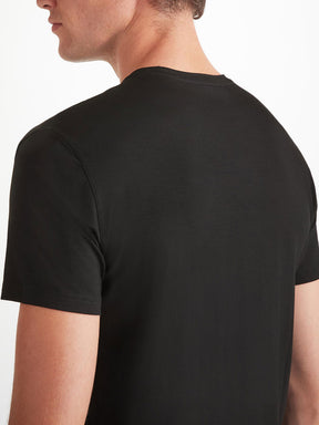 Men's Basel T-Shirt and Lounge Shorts Black