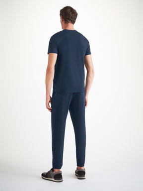 Men's T-Shirt Basel Micro Modal Stretch Navy