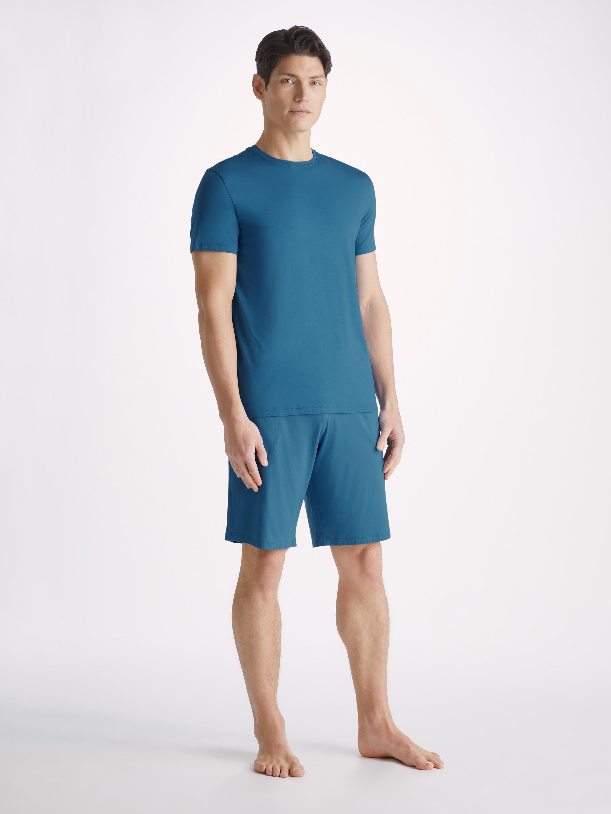 Men's T-Shirt Basel Micro Modal Stretch Ocean