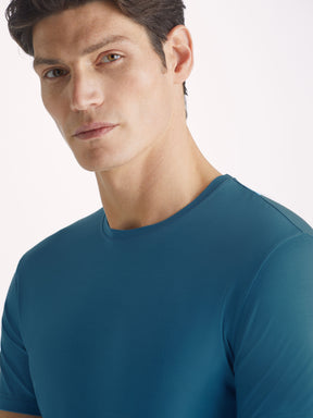 Men's T-Shirt Basel Micro Modal Stretch Ocean