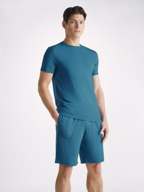 Men's T-Shirt Basel Micro Modal Stretch Ocean