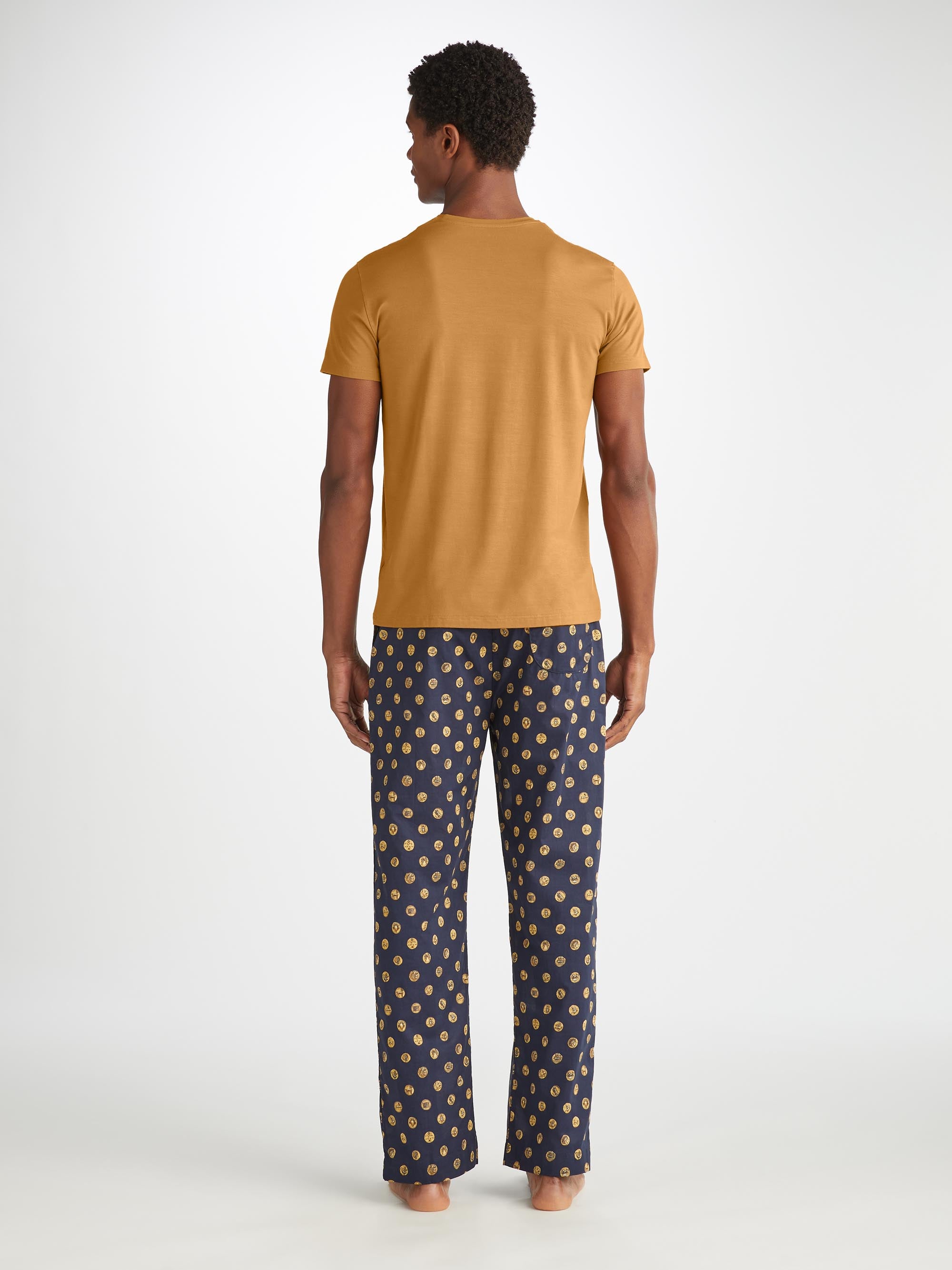 Men's T-Shirt Basel Micro Modal Stretch Gold