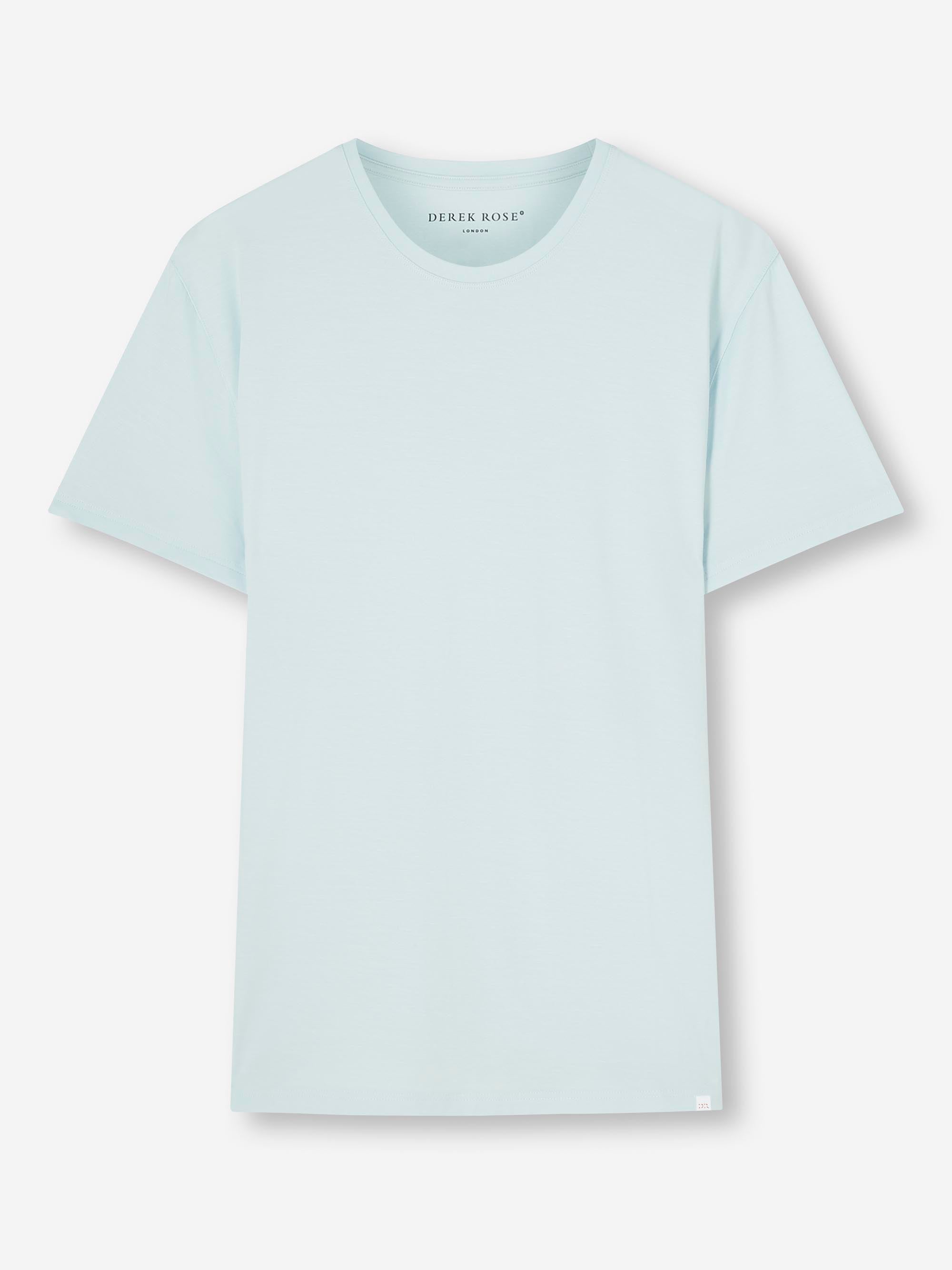 Men's T-Shirt Basel Micro Modal Stretch Ice Blue