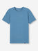 Men's T-Shirt Basel Micro Modal Stretch Steel Blue (Size)