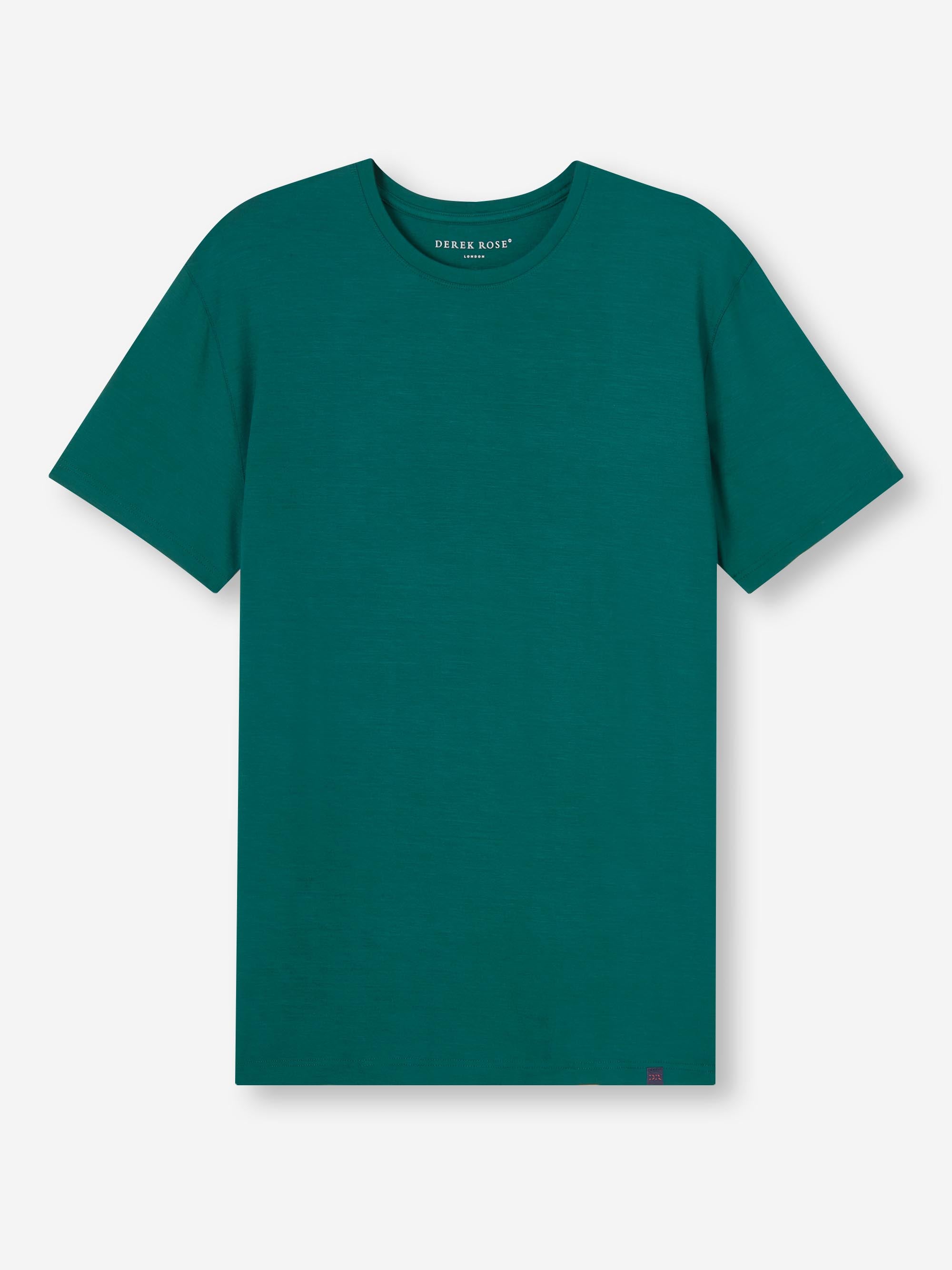 Men's T-Shirt Basel Micro Modal Stretch Pine Green