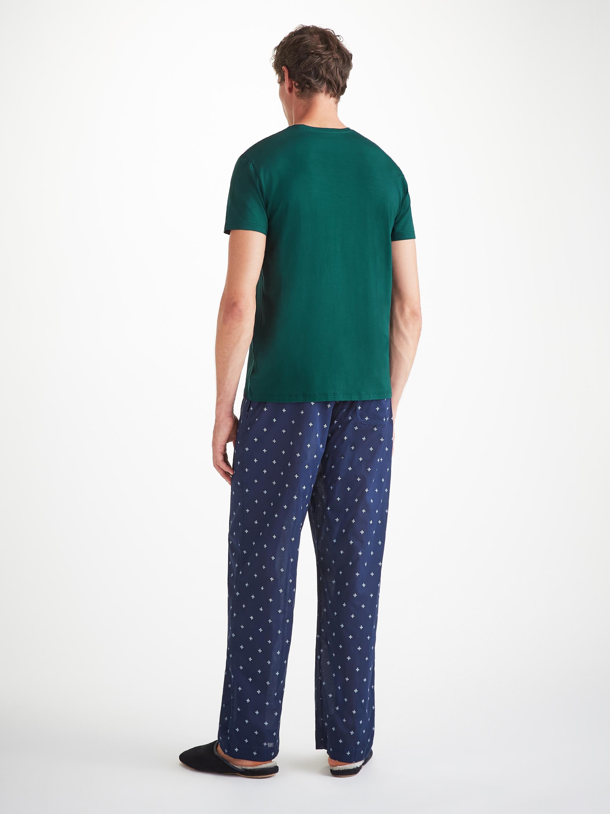 Men's T-Shirt Basel Micro Modal Stretch Pine Green