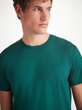 Men's T-Shirt Basel Micro Modal Stretch Pine Green